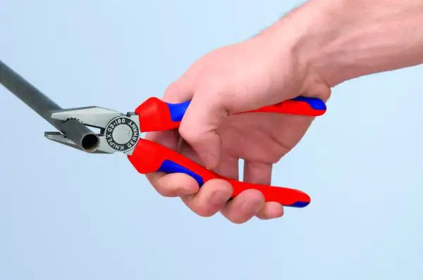 Knipex Kombizange 180 mm schwarz Mehrkomponenten-Hülle
