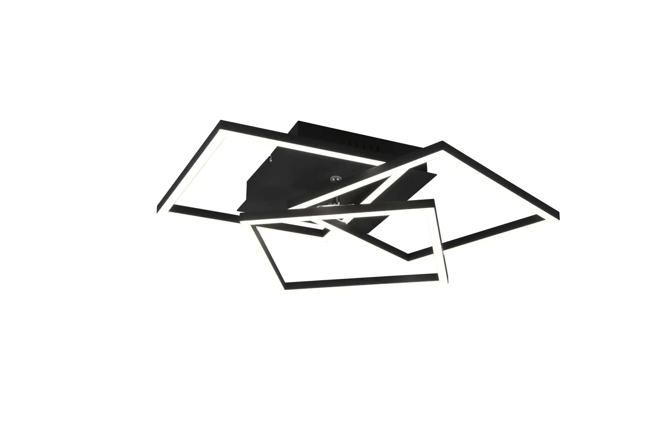 Reality LED Deckenleuchte Mobile schwarz matt Fernbedienung