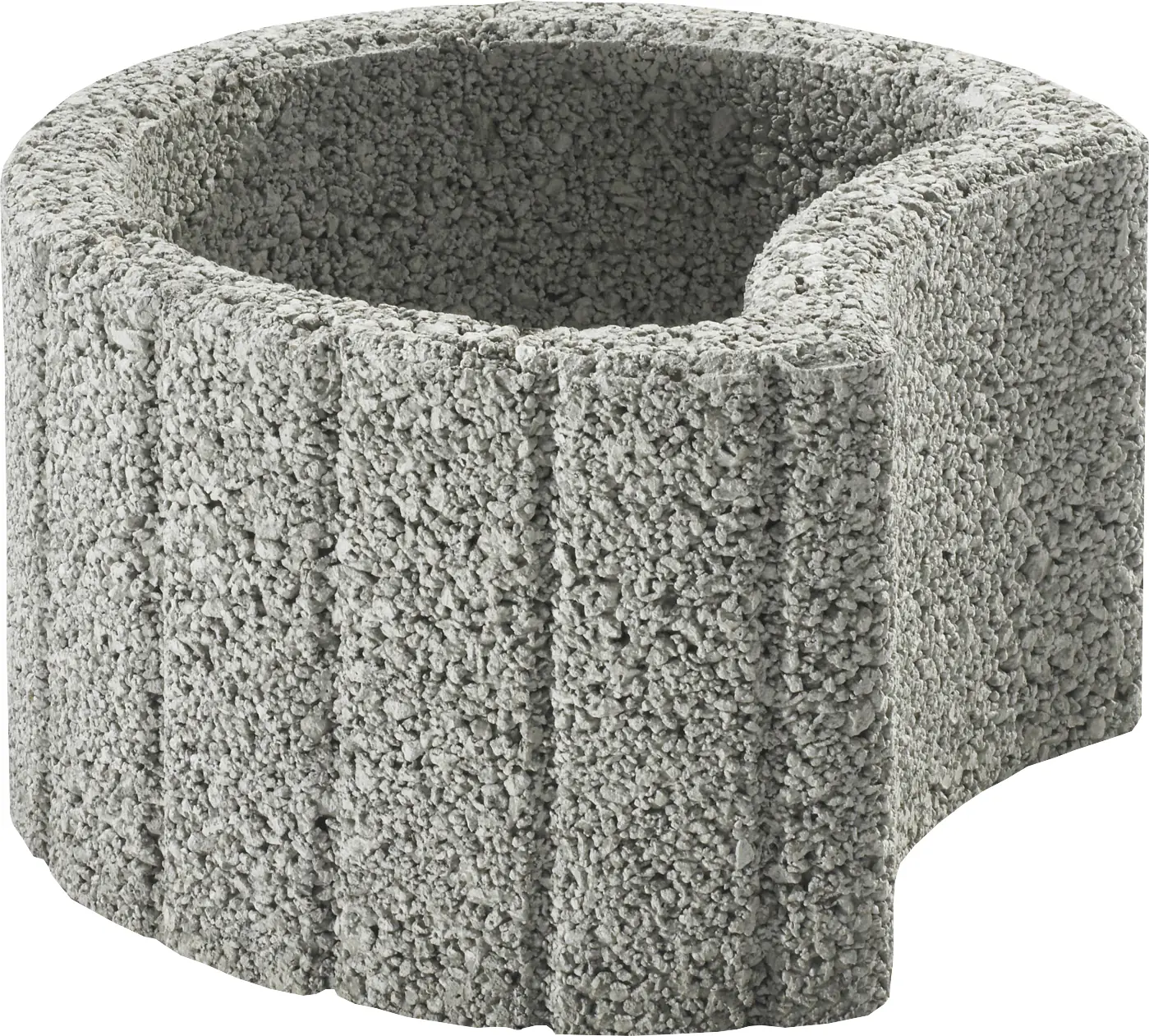 Kann Pflanzstein Klein 35 x 28 x 20 cm grau