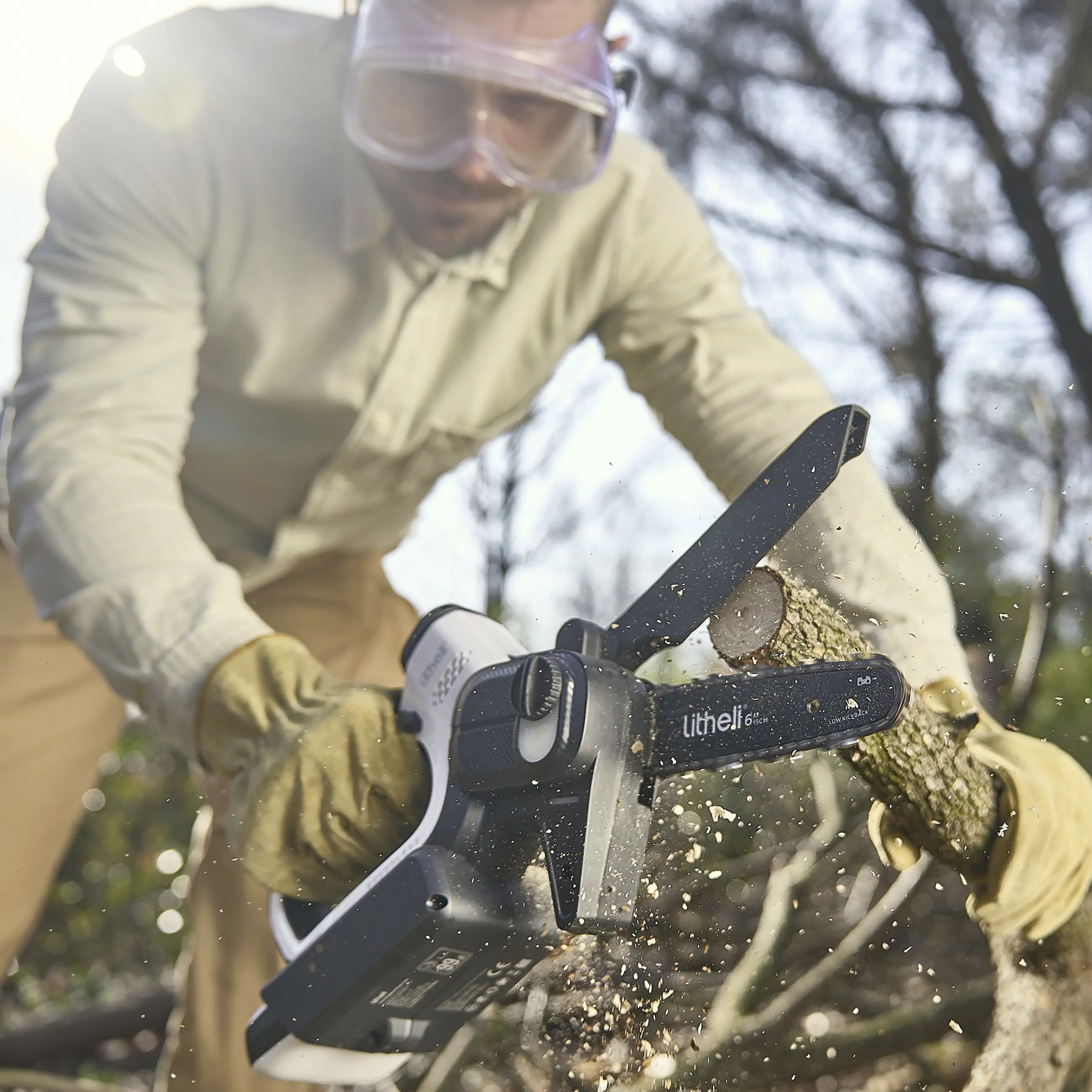 Litheli Akku Gehölzschneider U20 20V, 15cm Schwertlänge, inkl. Akku 2.0Ah