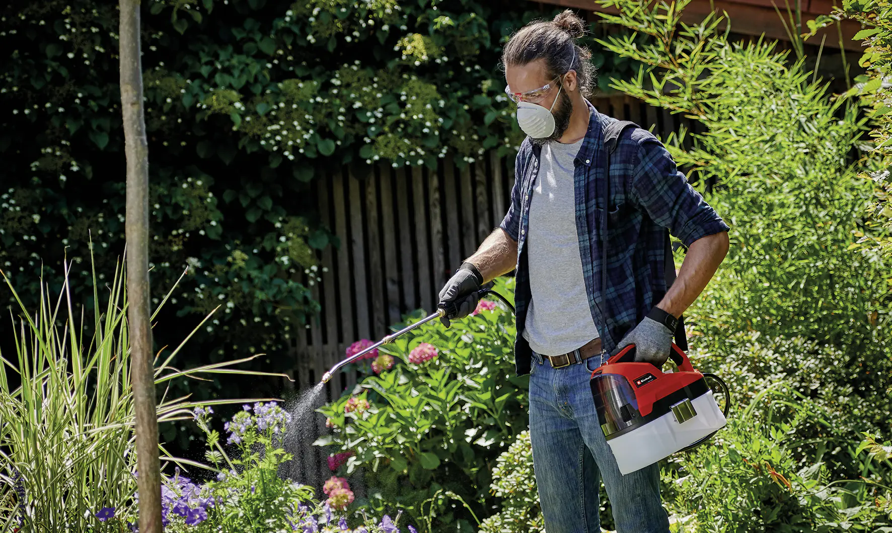Einhell Akku Drucksprühgerät GE-WS 18/35 Li-Solo 60 l/h Durchflussmenge