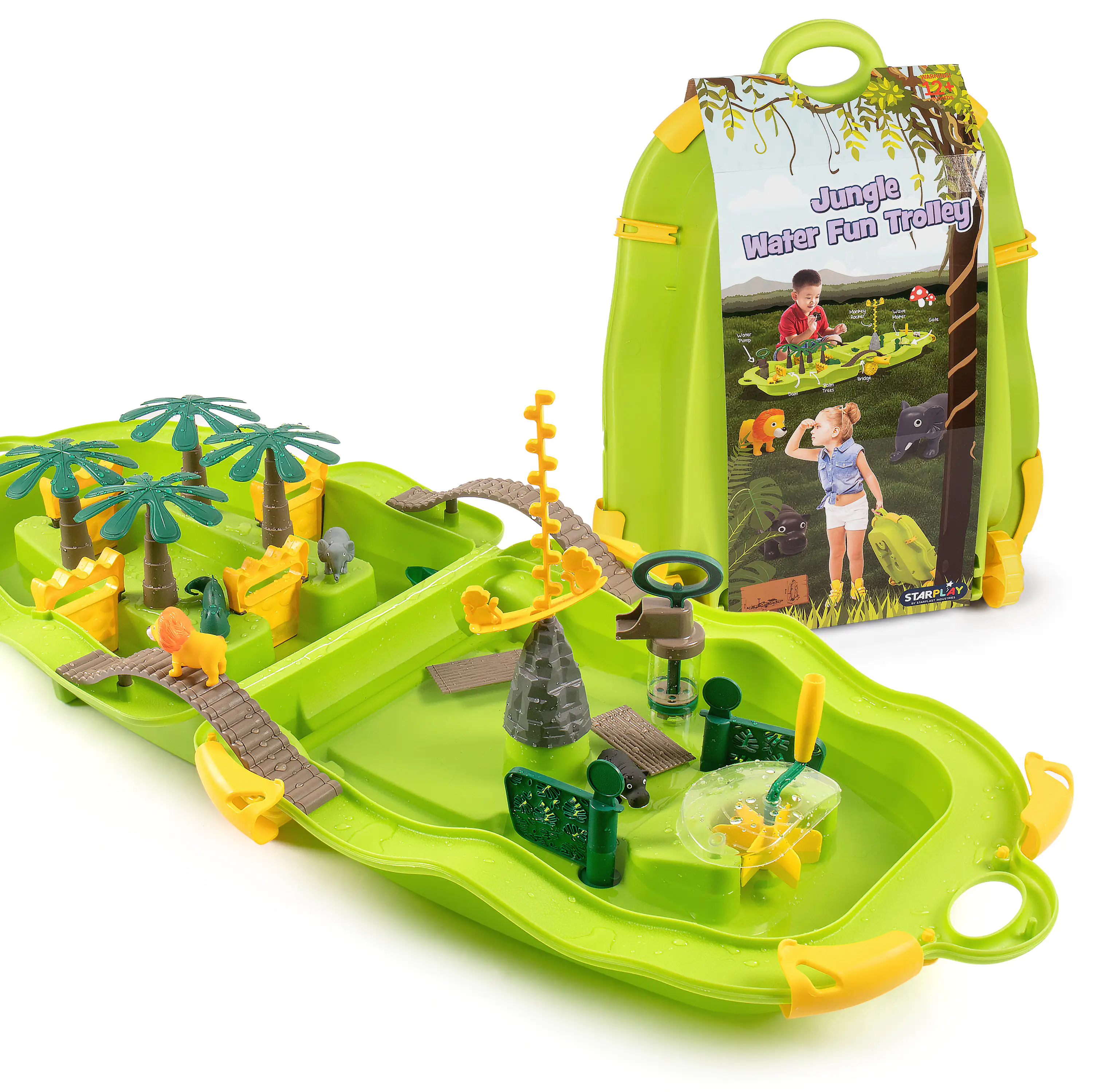 Starplast Wasserspielkoffer Jungle