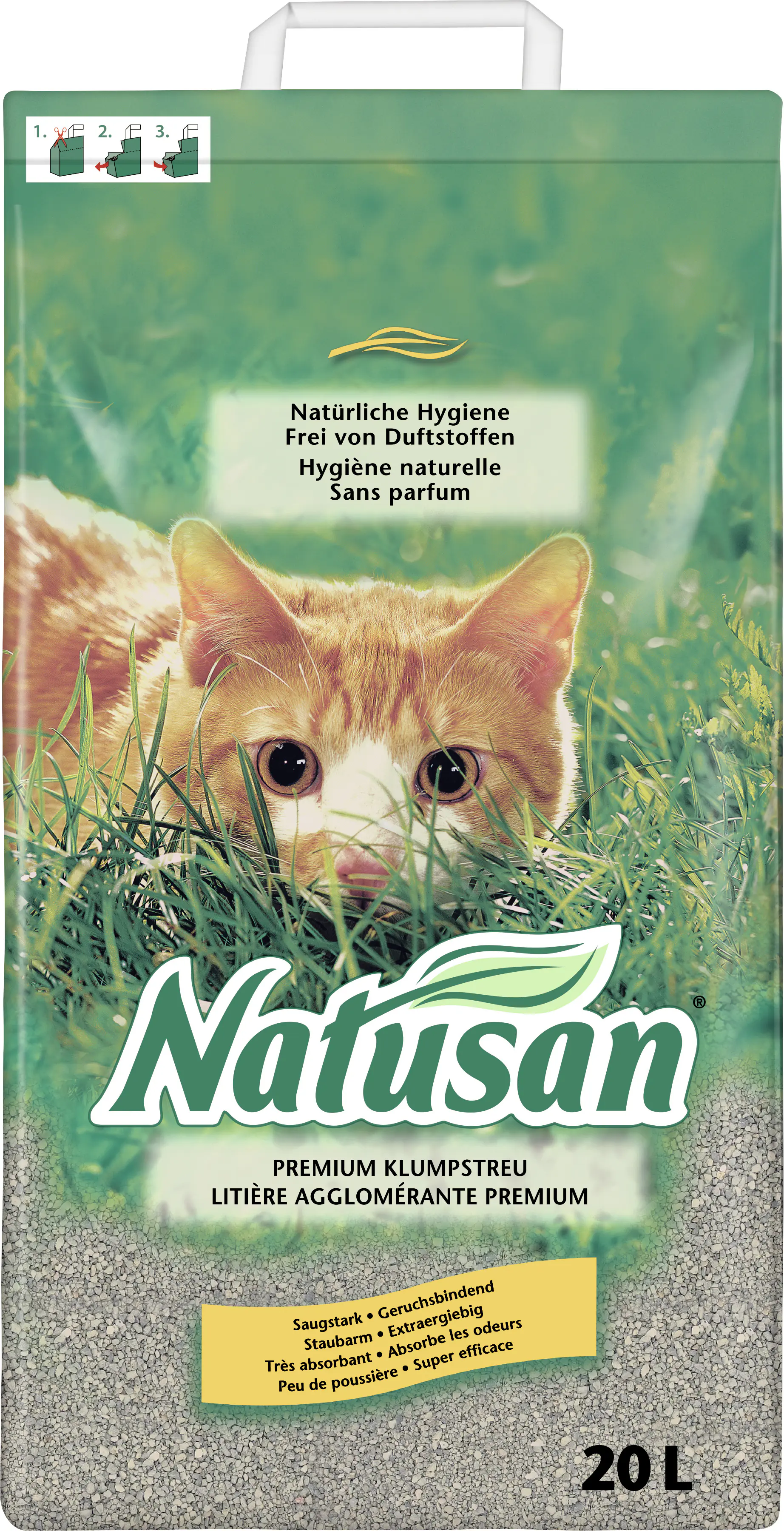 Natusan Katzenstreu 20 L
