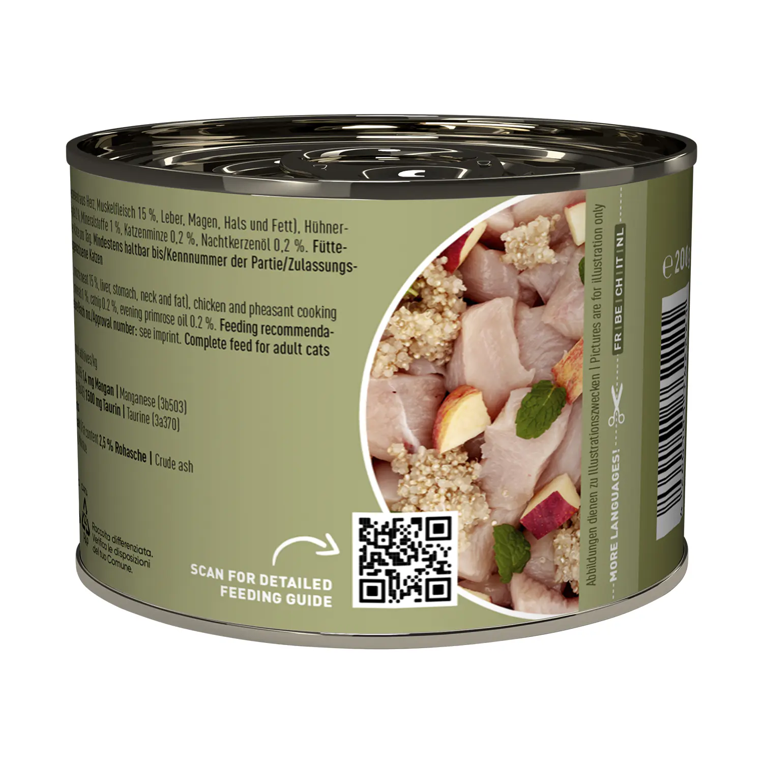 Catz Finefood Katzenfutter Classic No. 15 Huhn & Fasan 200 g