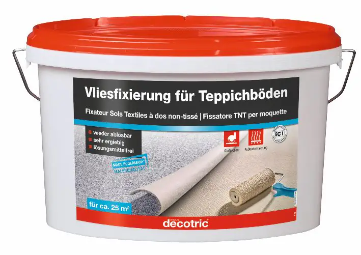 Decotric Vliesfixierung für Teppichböden 5 kg