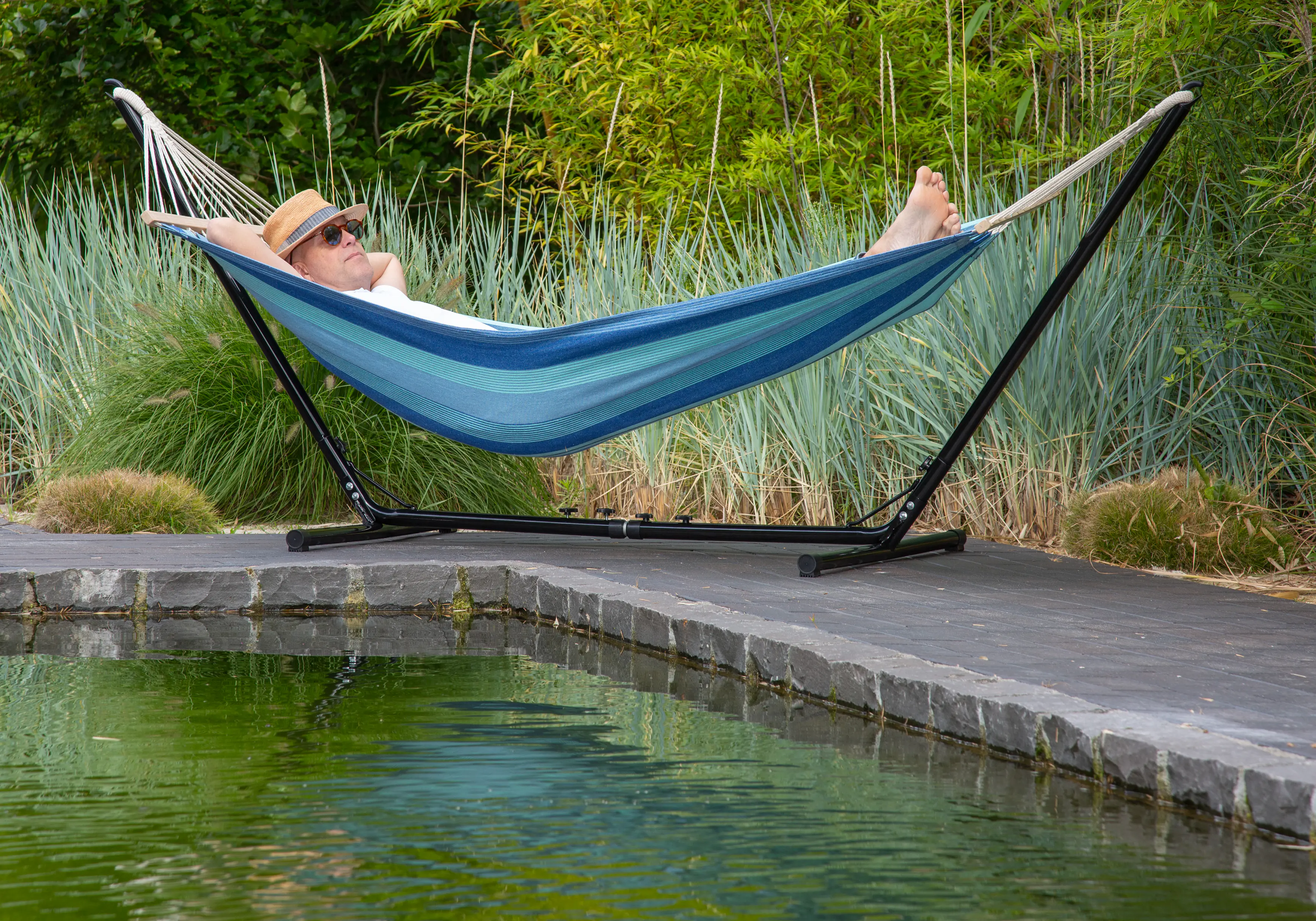 Conacord Hängematte Ozean Comfort mit Spreizstab 195 cm