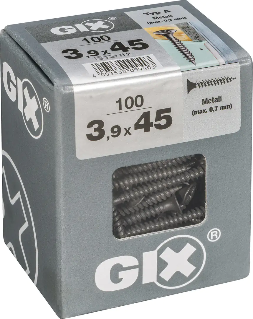 Spax Schnellbauschrauben 3.9 x 45 mm PH 2 Feingewinde - 100 Stk.