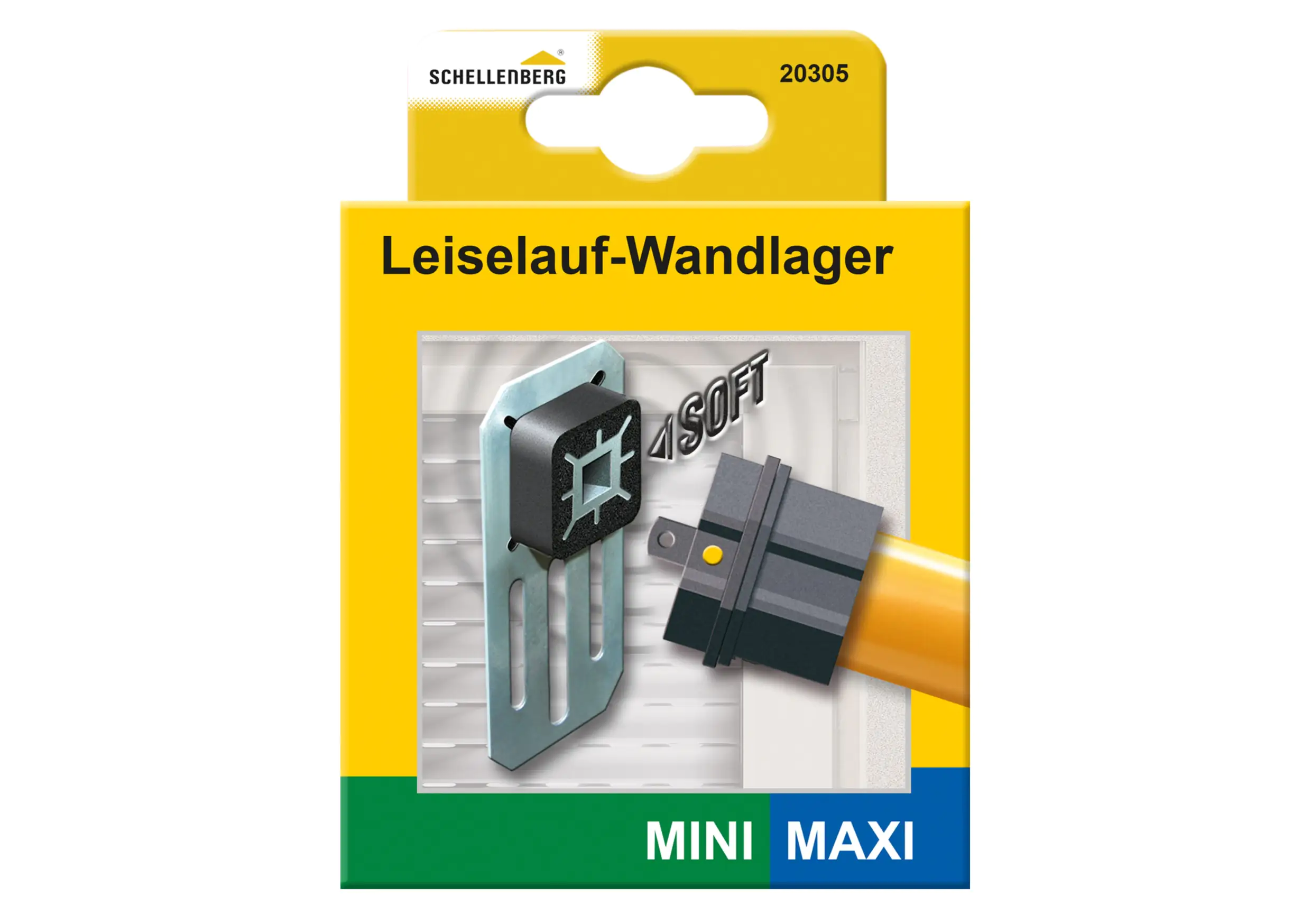 Schellenberg Wandlager Comfort für Rollladenmotoren geräuscharm