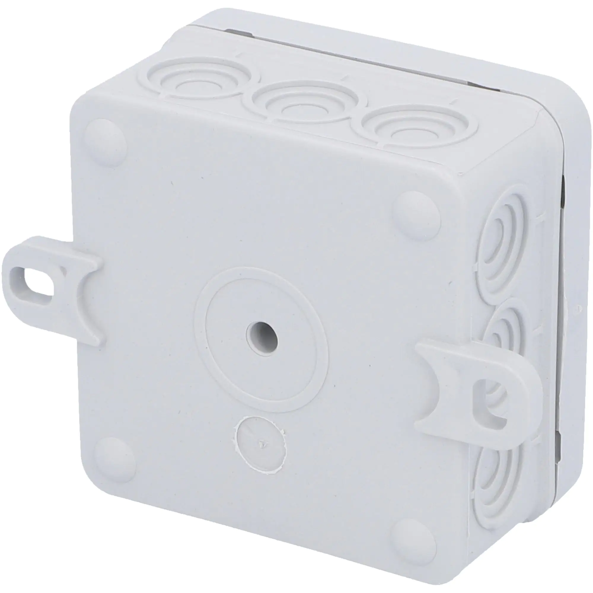 Abzweigkasten Aufputz IP54 75x75 x40 mm grau 10er Pack