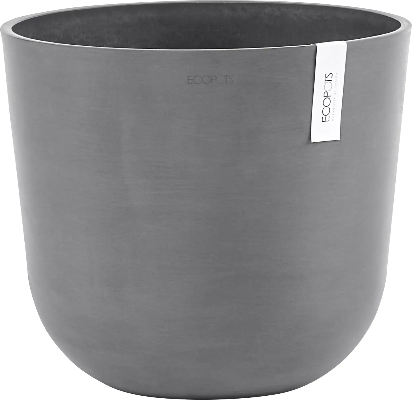 Ecopots Pflanztopf Oslo Ø 35 x 30,5 cm grau