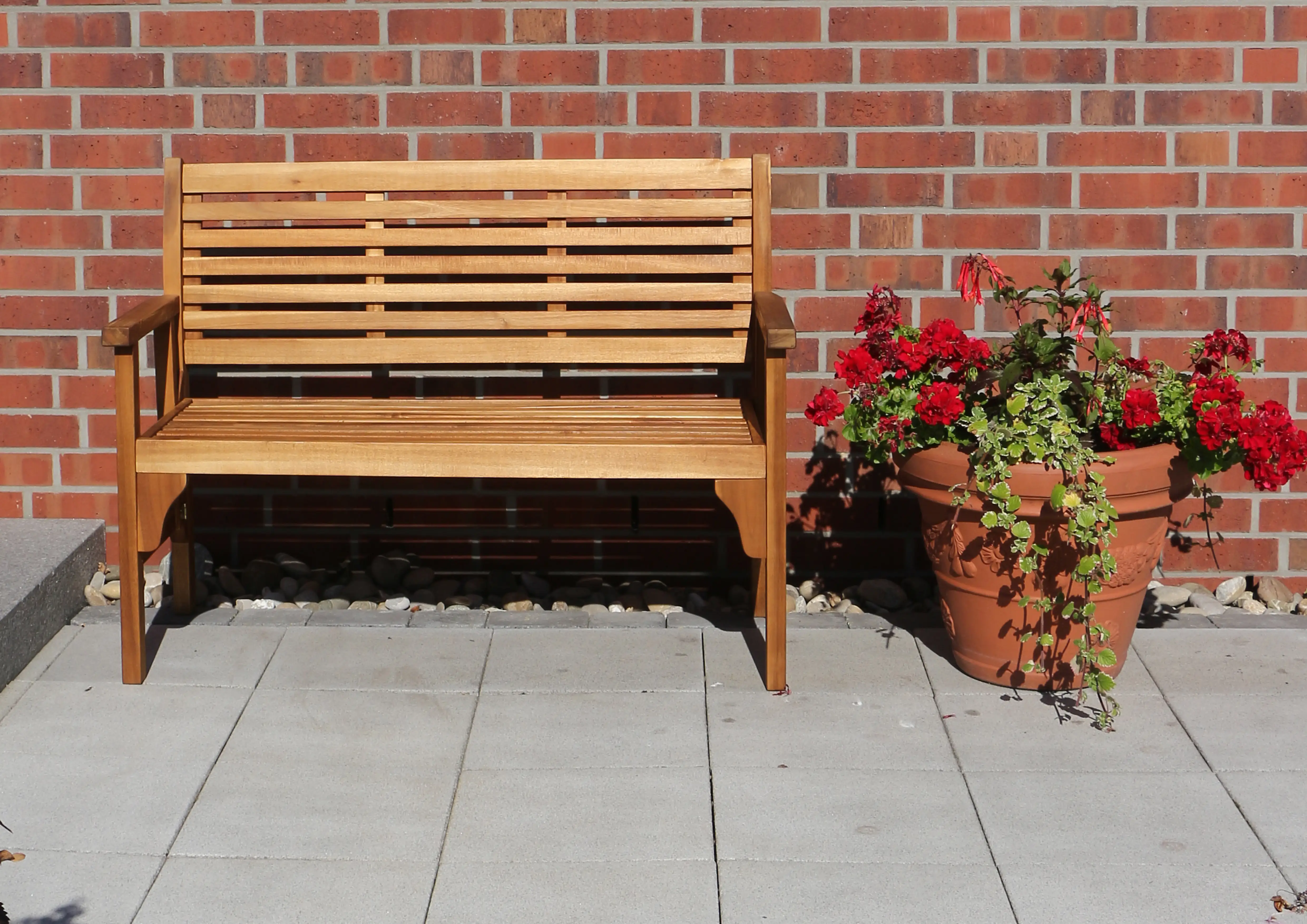 Siena Garden Gartenbank Lovera 59,5 x 120 x 90 cm