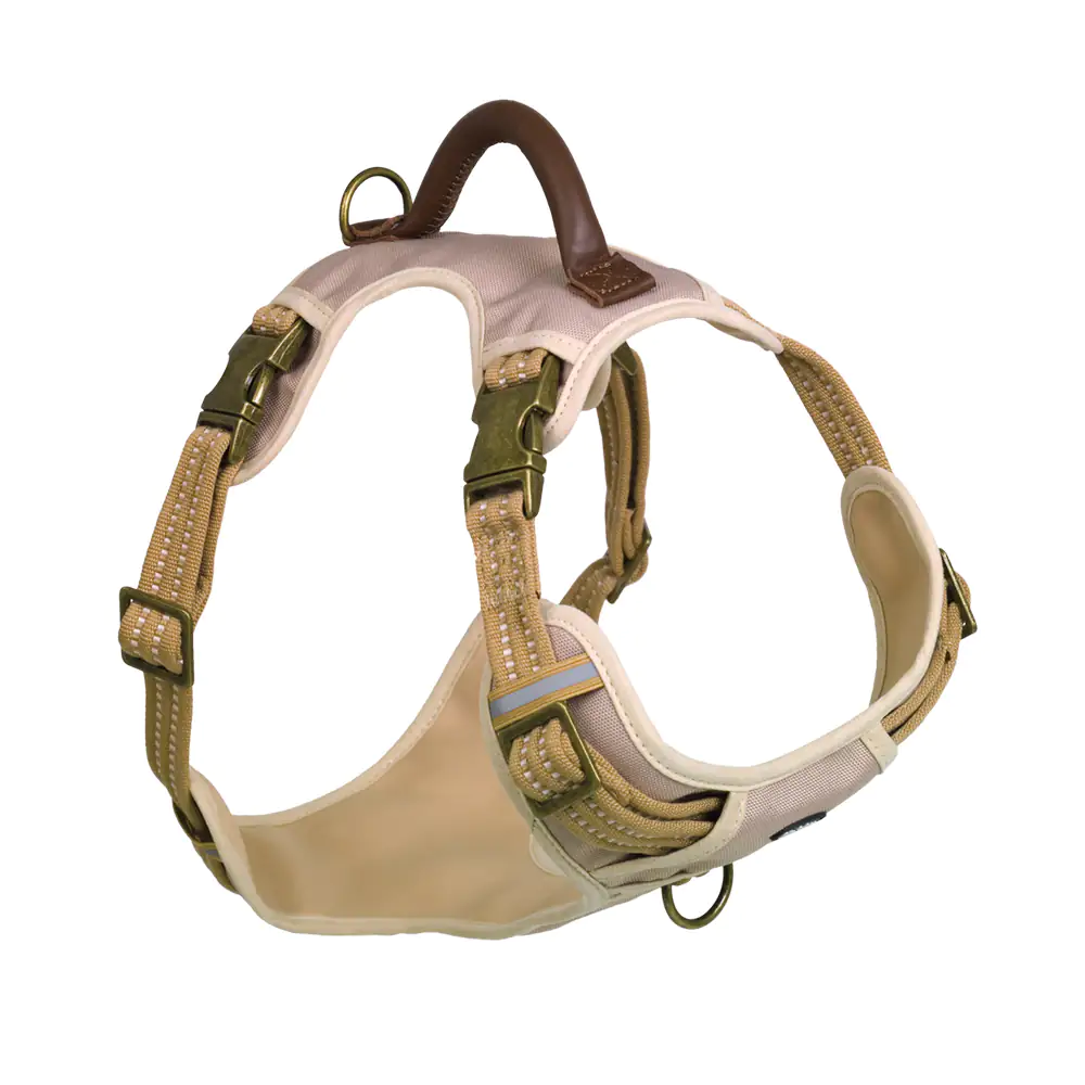 Nobby Hundegeschirr Sporty mit Griff beige
