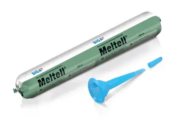 Siga Hochleistungsdichtstoff Meltell Schlauchbeutel 600 ml anthrazit