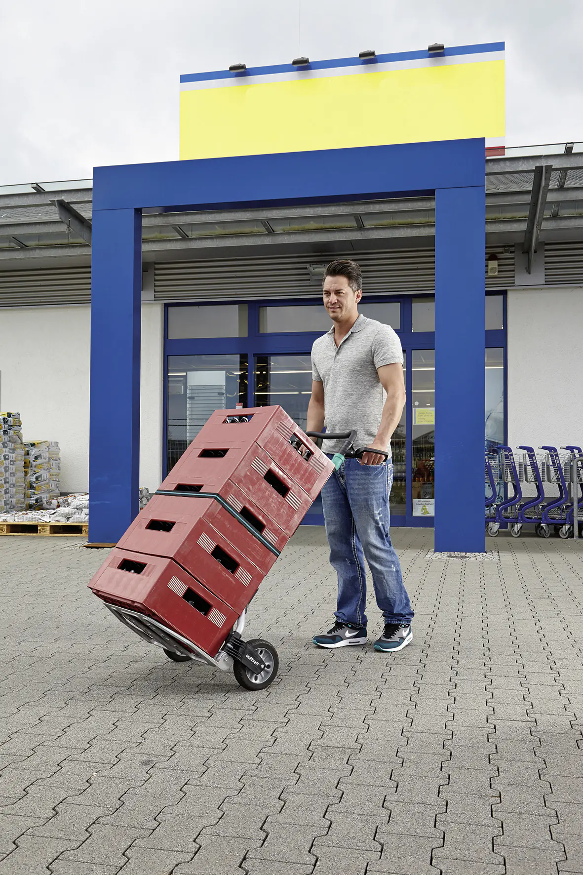 Wolfcraft Sackkarre TS 1500 klappbar Tragkraft 200 kg