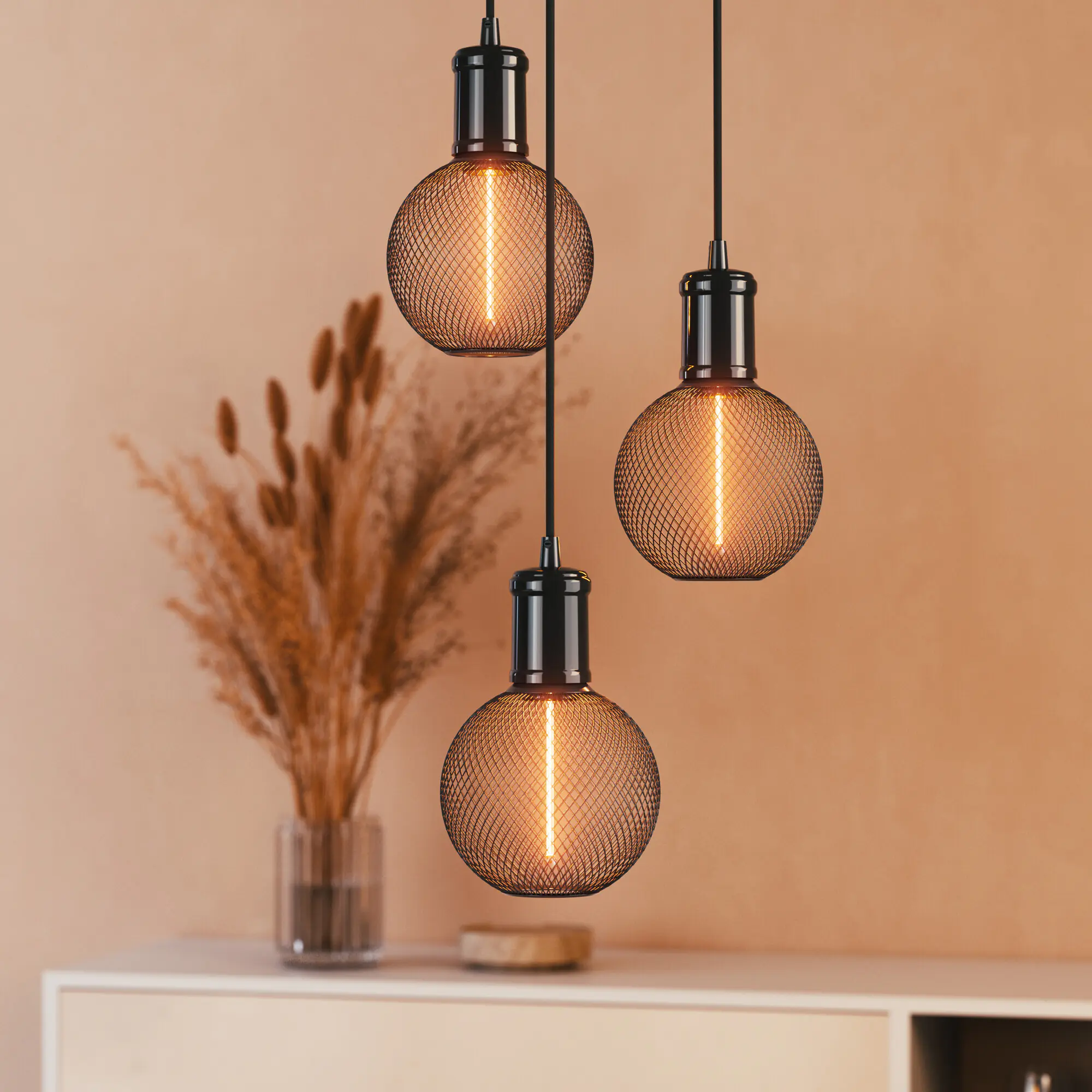 Osram Pendelleuchte 1906 Pendulum 163 cm schwarz matt