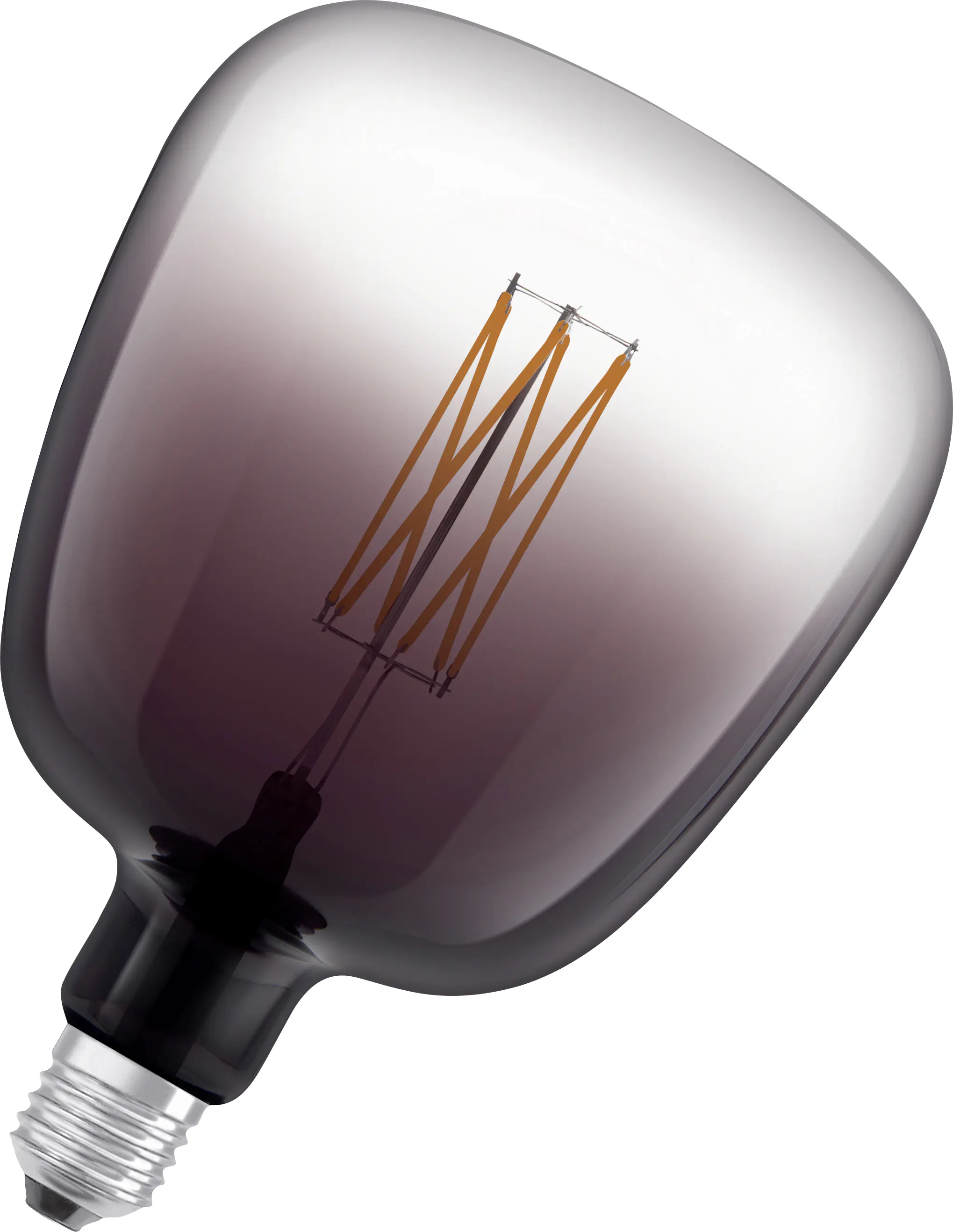 Osram LED Leuchtmittel Globe 140 E27 4,5 W warmweiß bordeauxrot