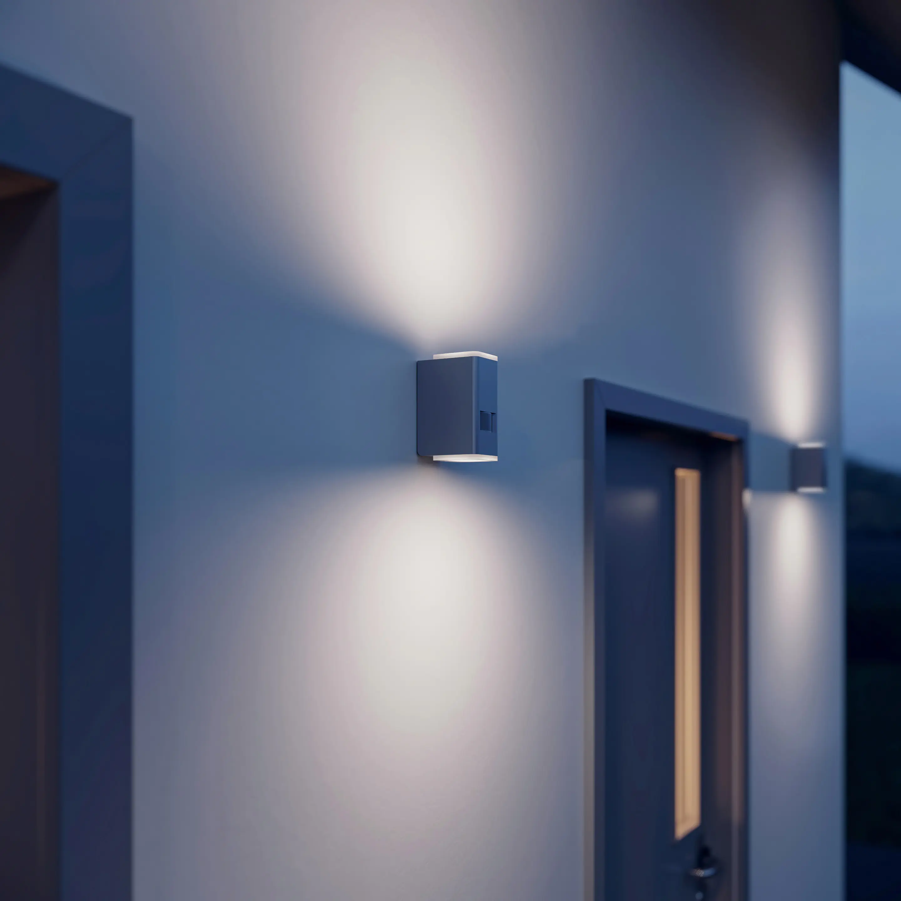 Steinel Außenleuchte L 930 S Anthrazit Up- & Downlight