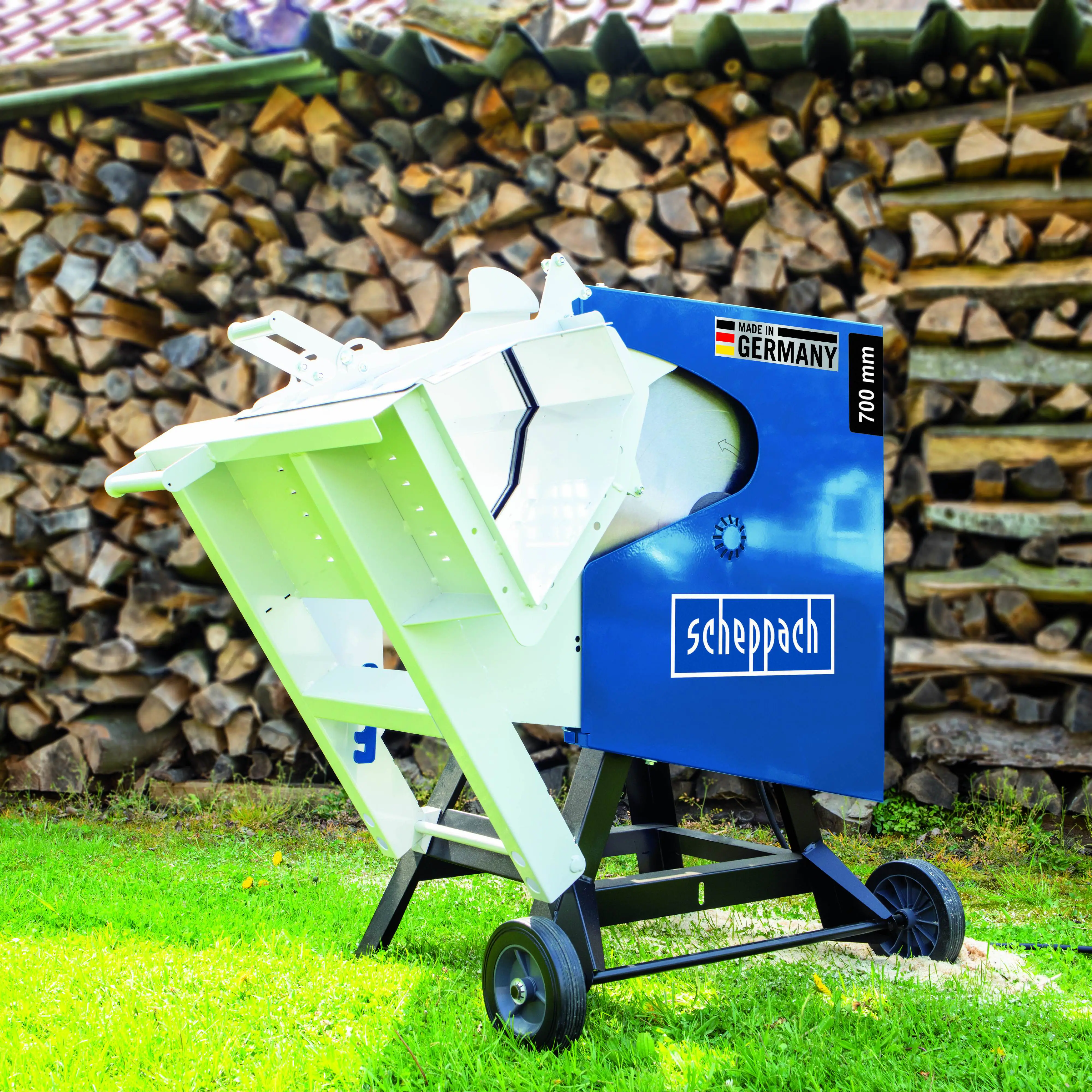 Scheppach Wippkreissäge HS720 400 V 700 mm Sägeblatt max. Schnitt 240 mm Schnittlänge 250-1500 mm