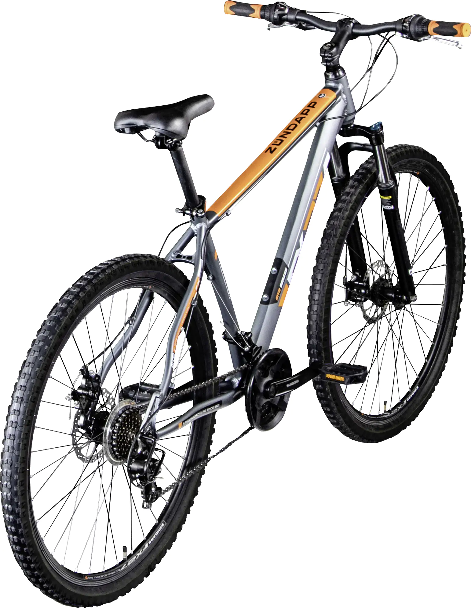 Zündapp Mountainbike FX27 27,5 Zoll RH 48 cm 21-Gang grau orange