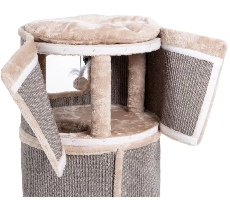 CanadianCat Kratztonne Tony H 90 cm beige