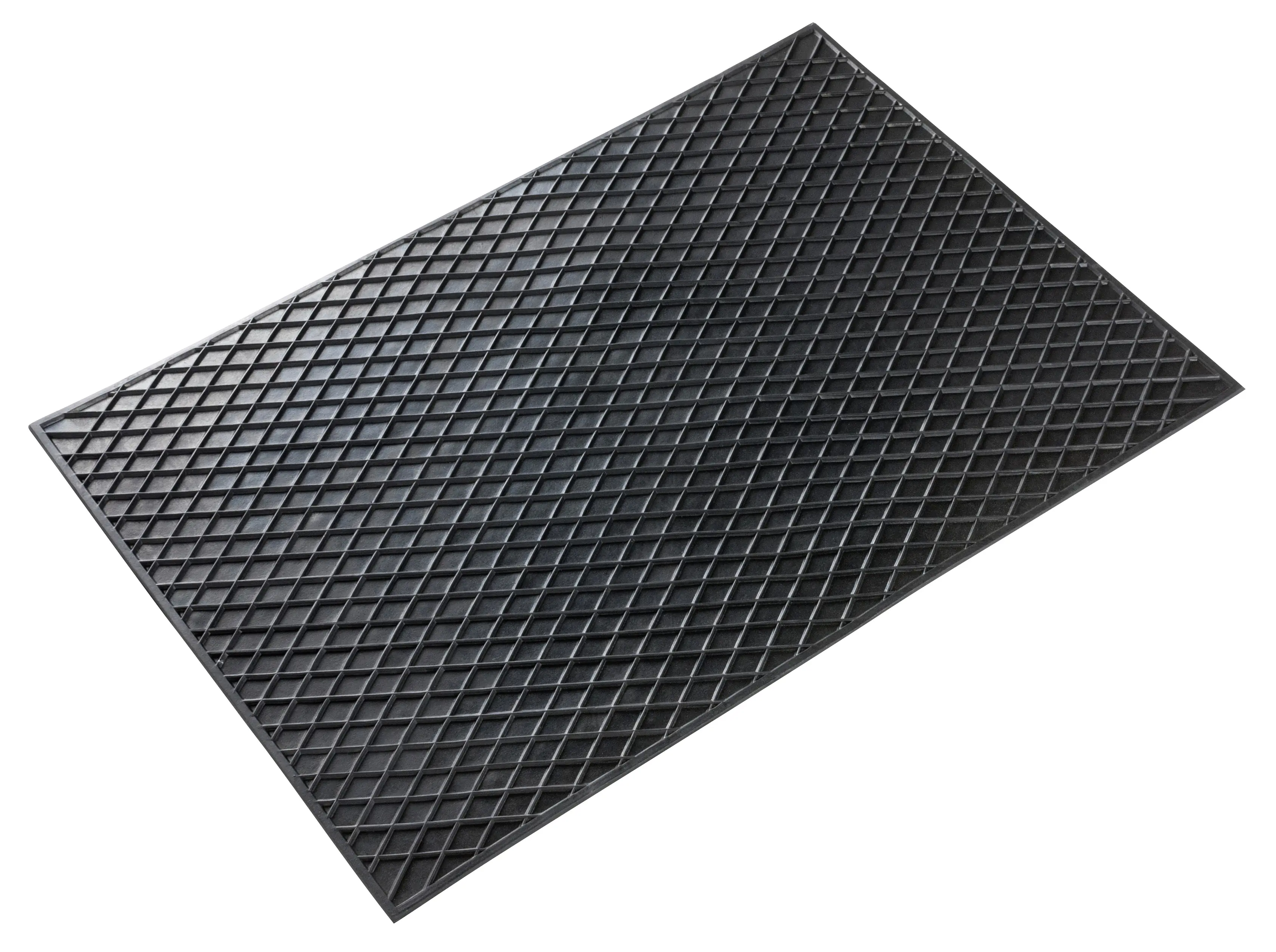 Walser Fußmatte Gummi 69 x 48 cm schwarz