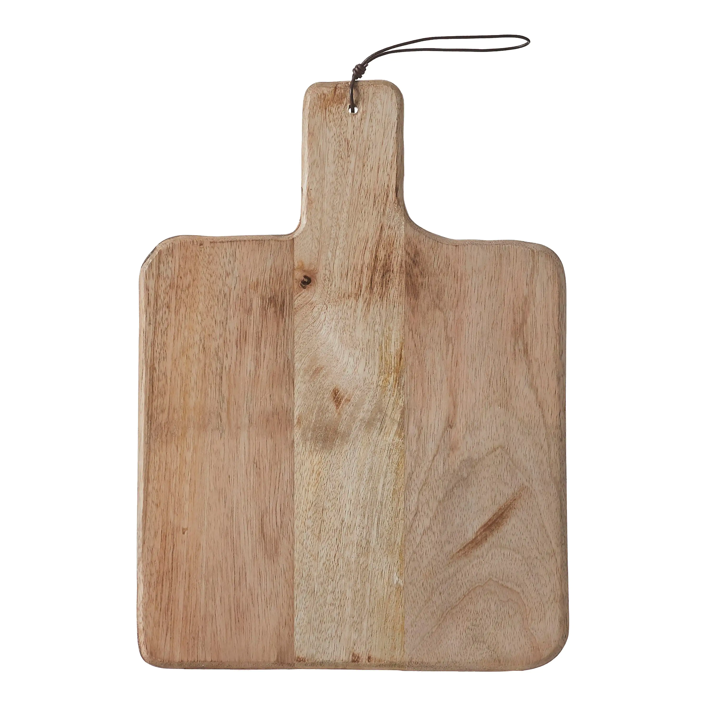 Mica Tranchierbrett Duko Quadrat Mangoholz H 1 x B 30 x T  20 cm braun