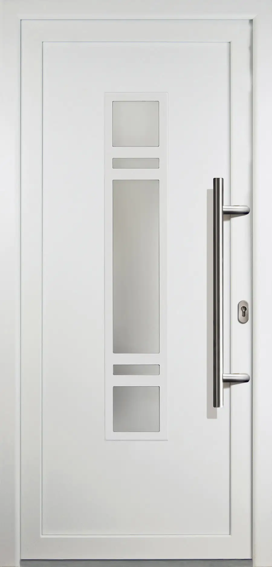 Meeth Haustür Signum PVC Modell 83 88 x 200 cm, DIN rechts, weiß