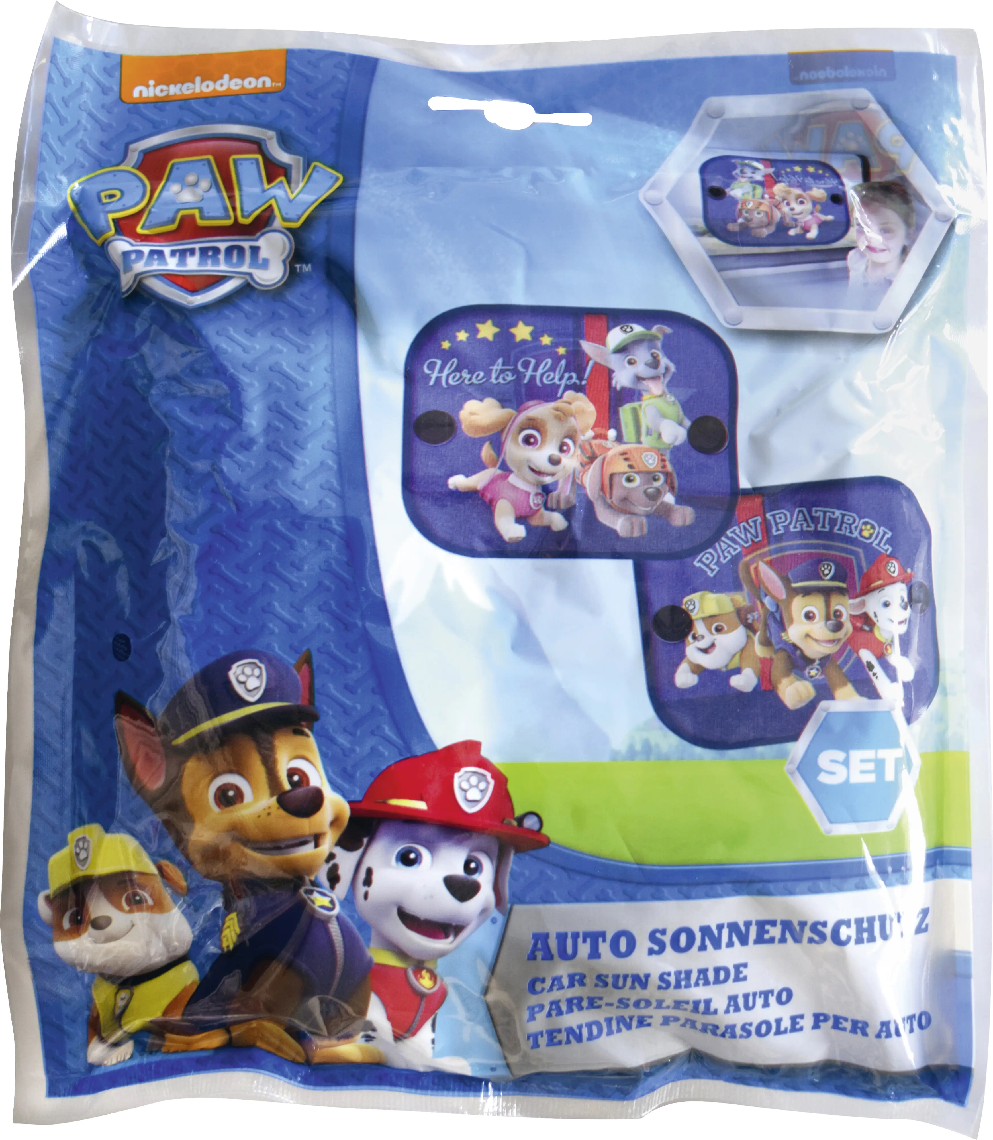 HiTS4KiDS Sonnenschutz Paw Patrol blau