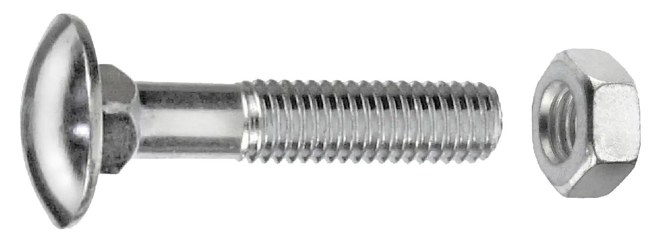 Connex Schlossschrauben M8 x 140 mm - 25 Stück verzinkt