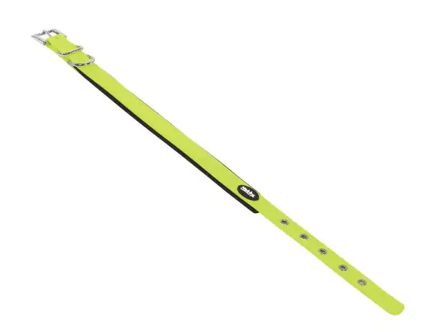 Nobby Hundehalsband Cover S-M neongelb