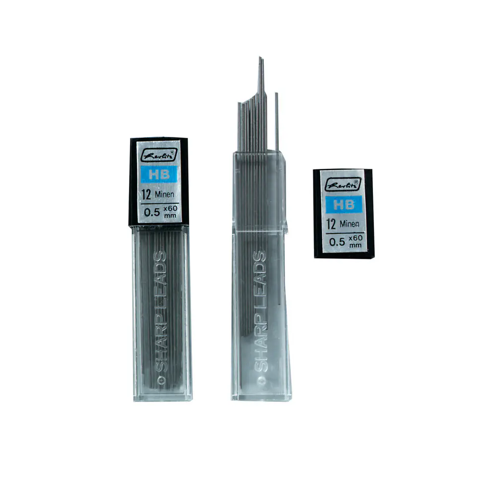 herlitz Druckbleistiftmine HB 0,5 mm 24 Stk.