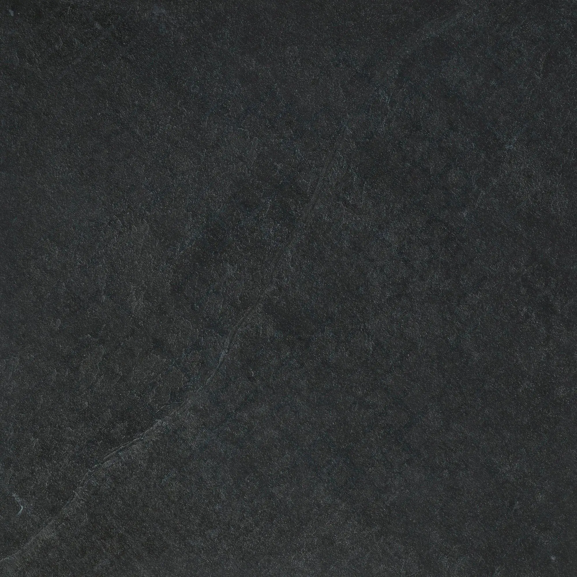 Terrassenplatte Feinsteinzeug Schiefer 60 x 60 x 2 cm schwarz