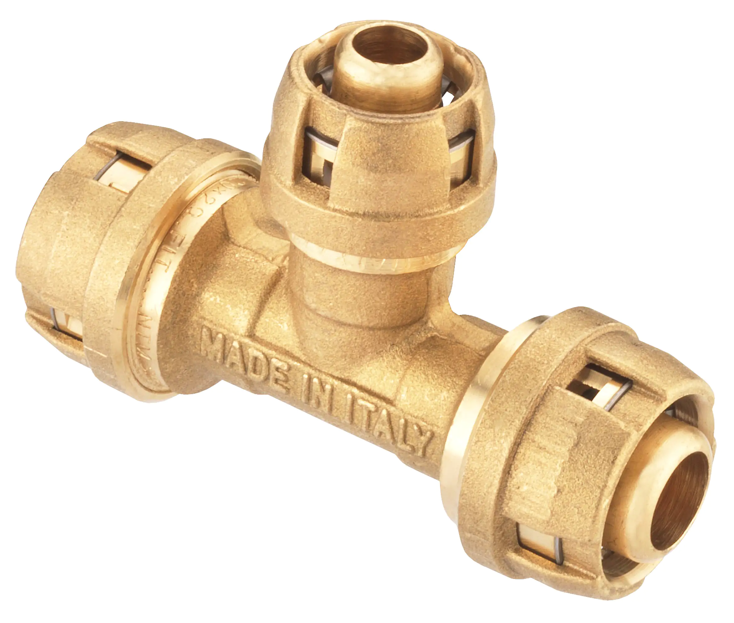 Cornat Steck-T-Stück komplett ø 20 mm ø 16 mm Messing