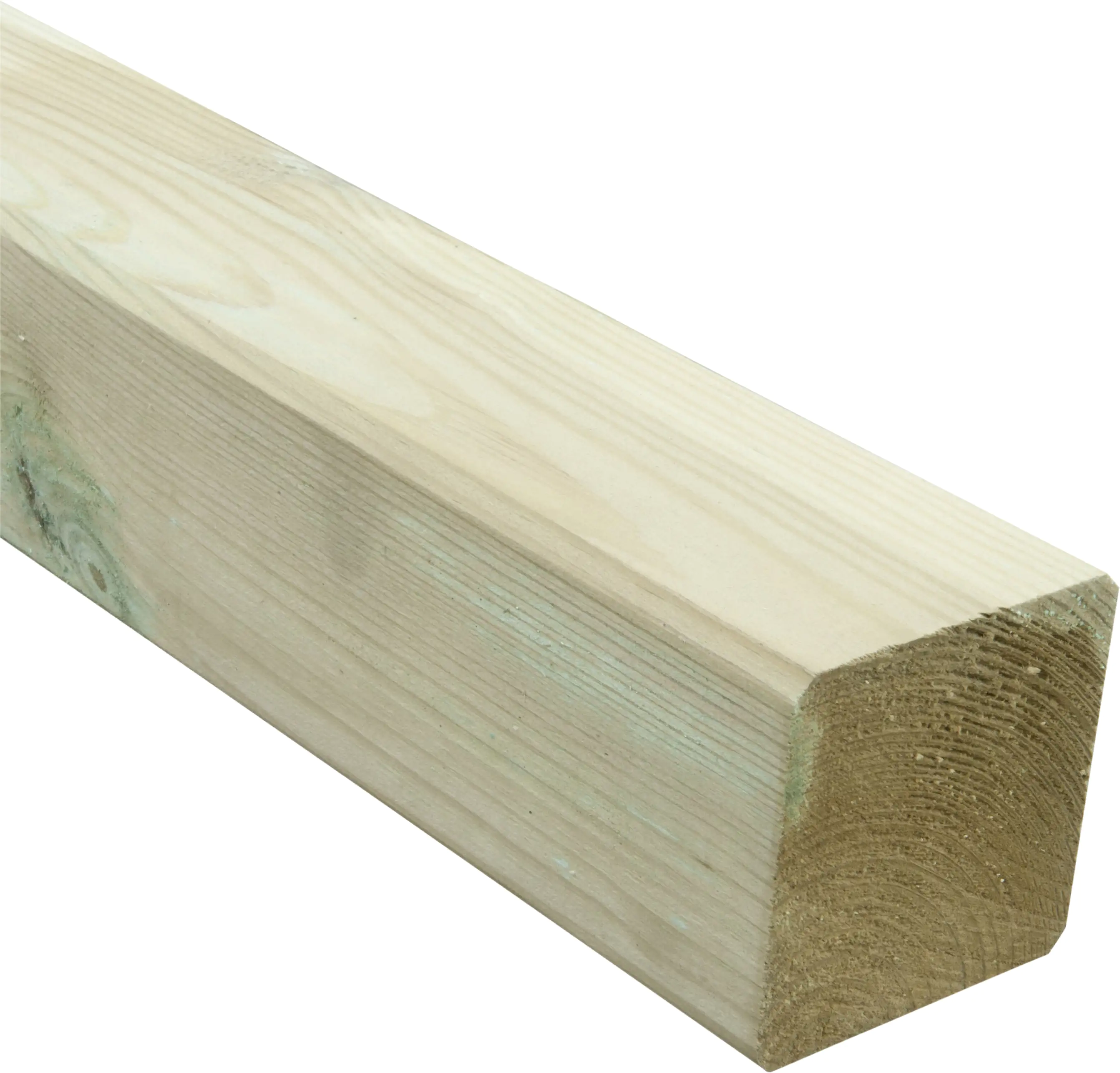 Kantholzpfosten 200 cm, 70 x 70 mm, kesseldruckimprägniert