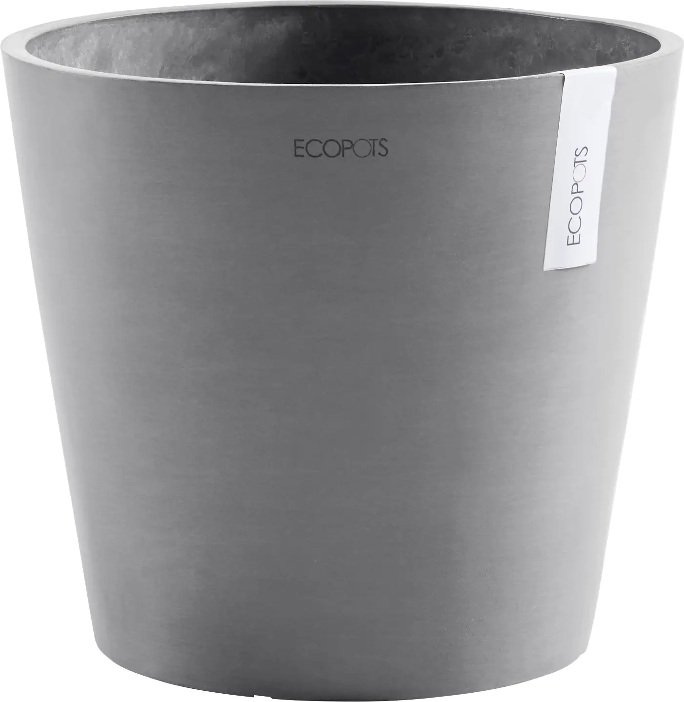 Ecopots Pflanztopf Amsterdam Ø 30 x 26 cm grau