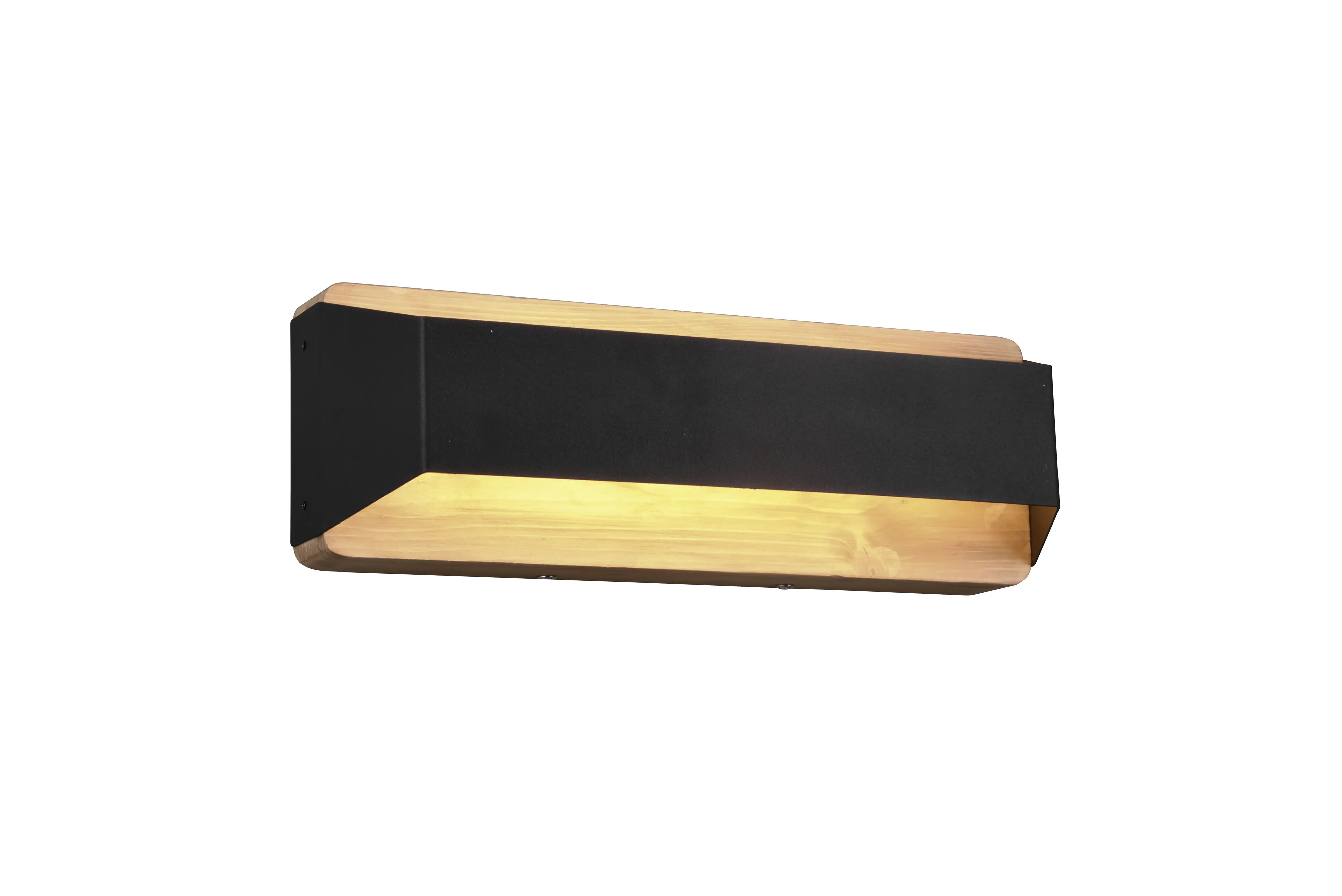 Trio LED Wandleuchte Arino innen Metall/Holz dimmbar