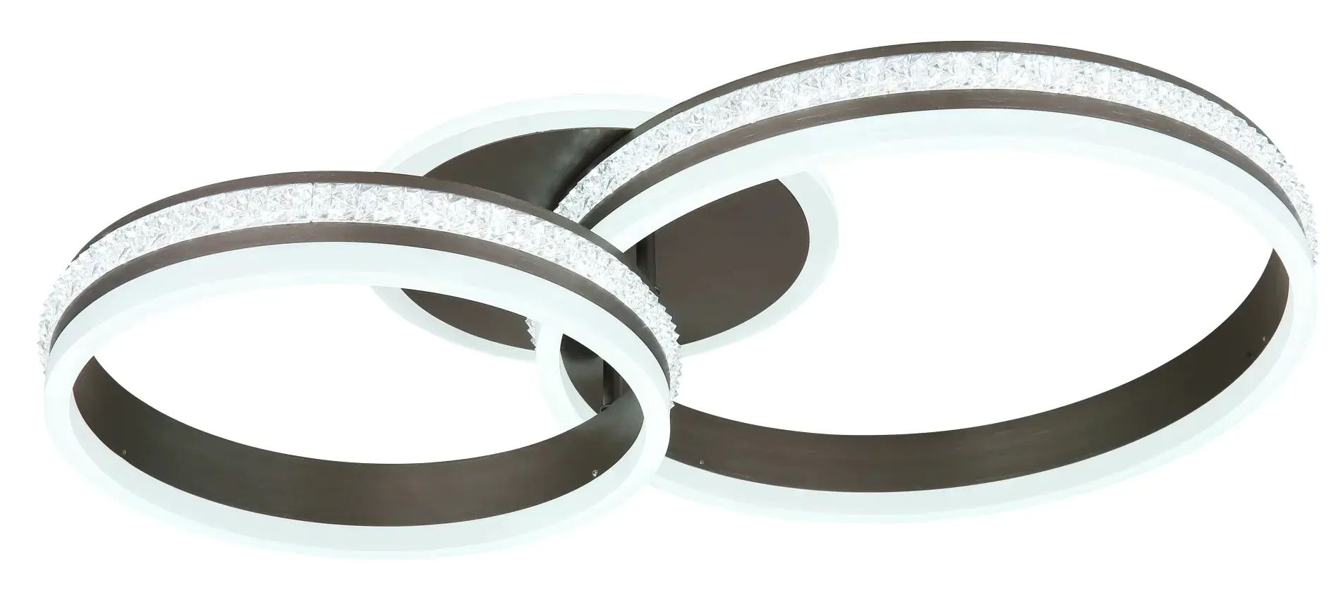 Globo LED Deckenleuchte Grouni 2 Ringe