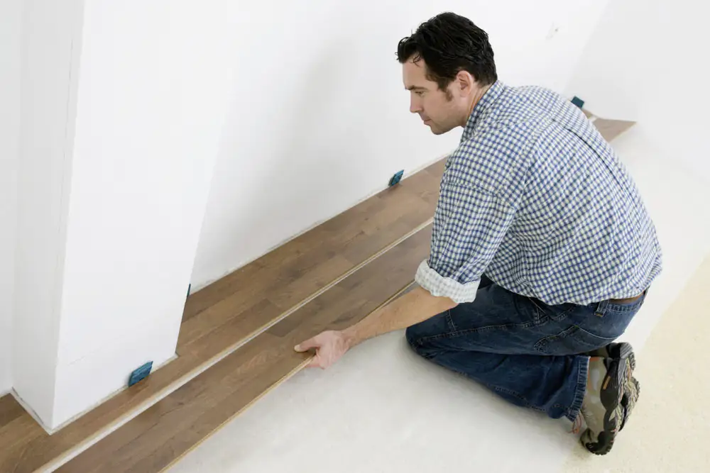 Wolfcraft Verlegeset für Laminat Parkett Kork
