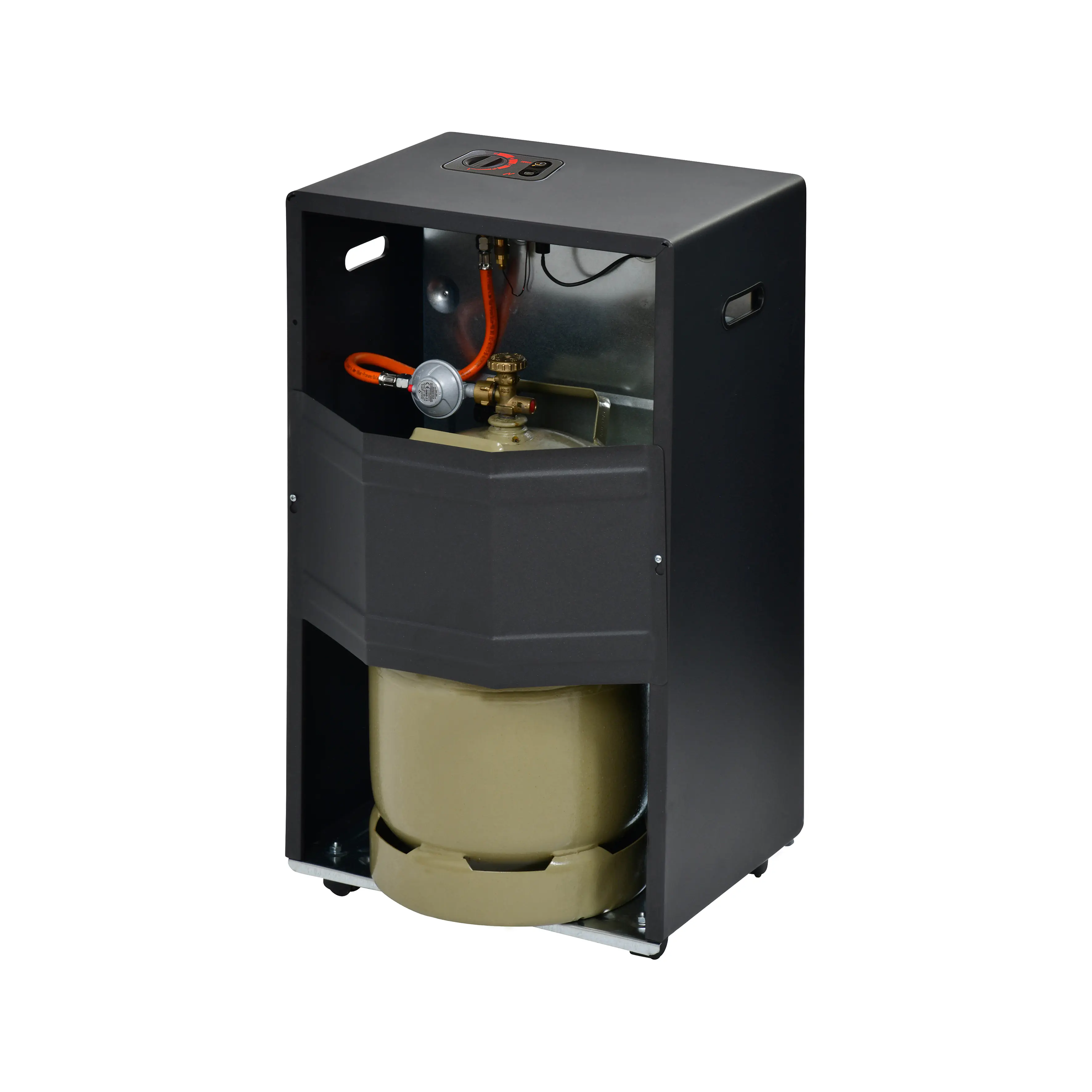 FireFix Gas-Heizofen schwarz 4200 Basic Plus 4,2 kW 77,5 x 46 x 34 cm