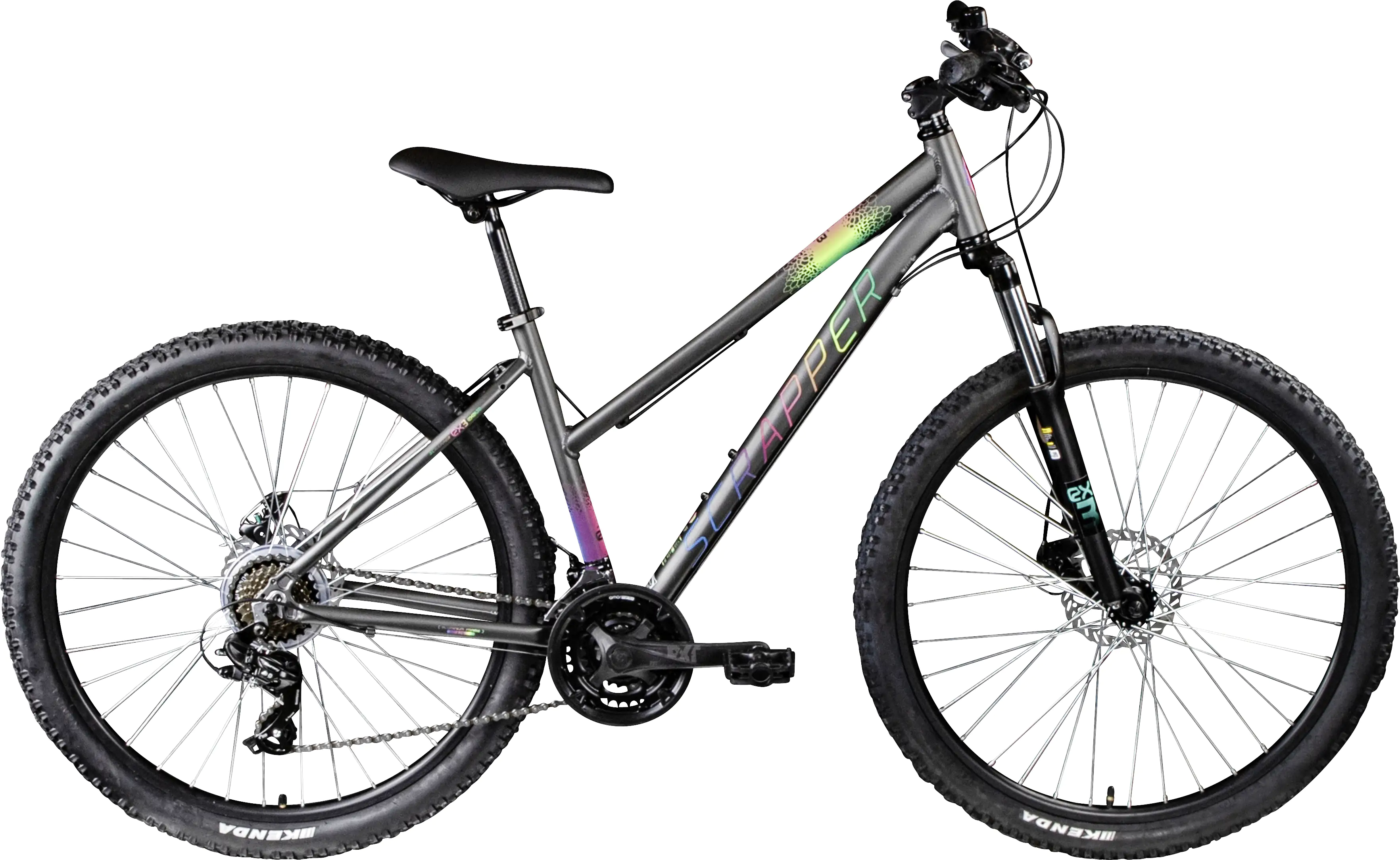 Scrapper Mountainbike EXALTA 3.1 L 27,5 Zoll RH 48cm 21-Gang black rainbow