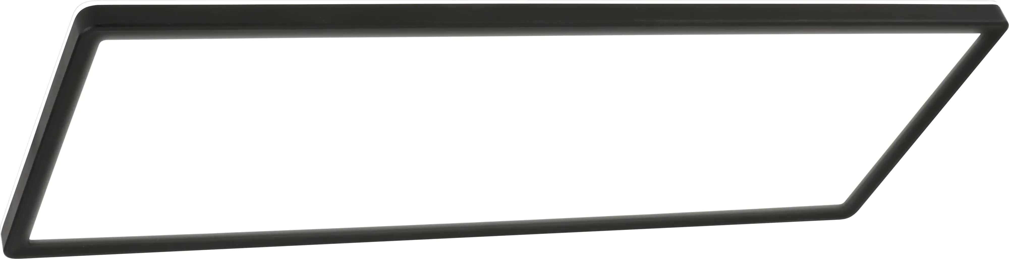 Briloner LED Panel Slim 58 cm, schwarz, ultraflach
