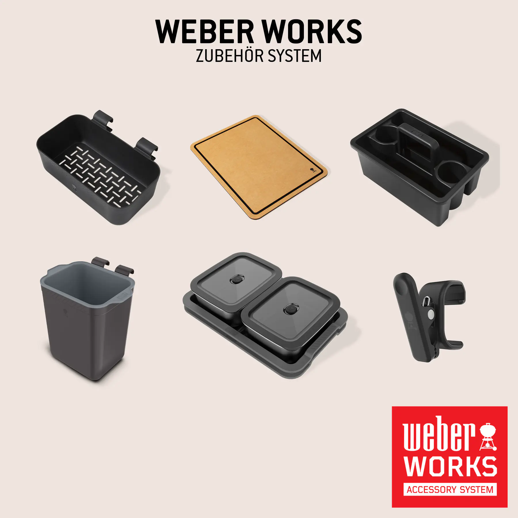Weber Gasgrill Traveler Compact Grillfläche: 52 x 36 cm