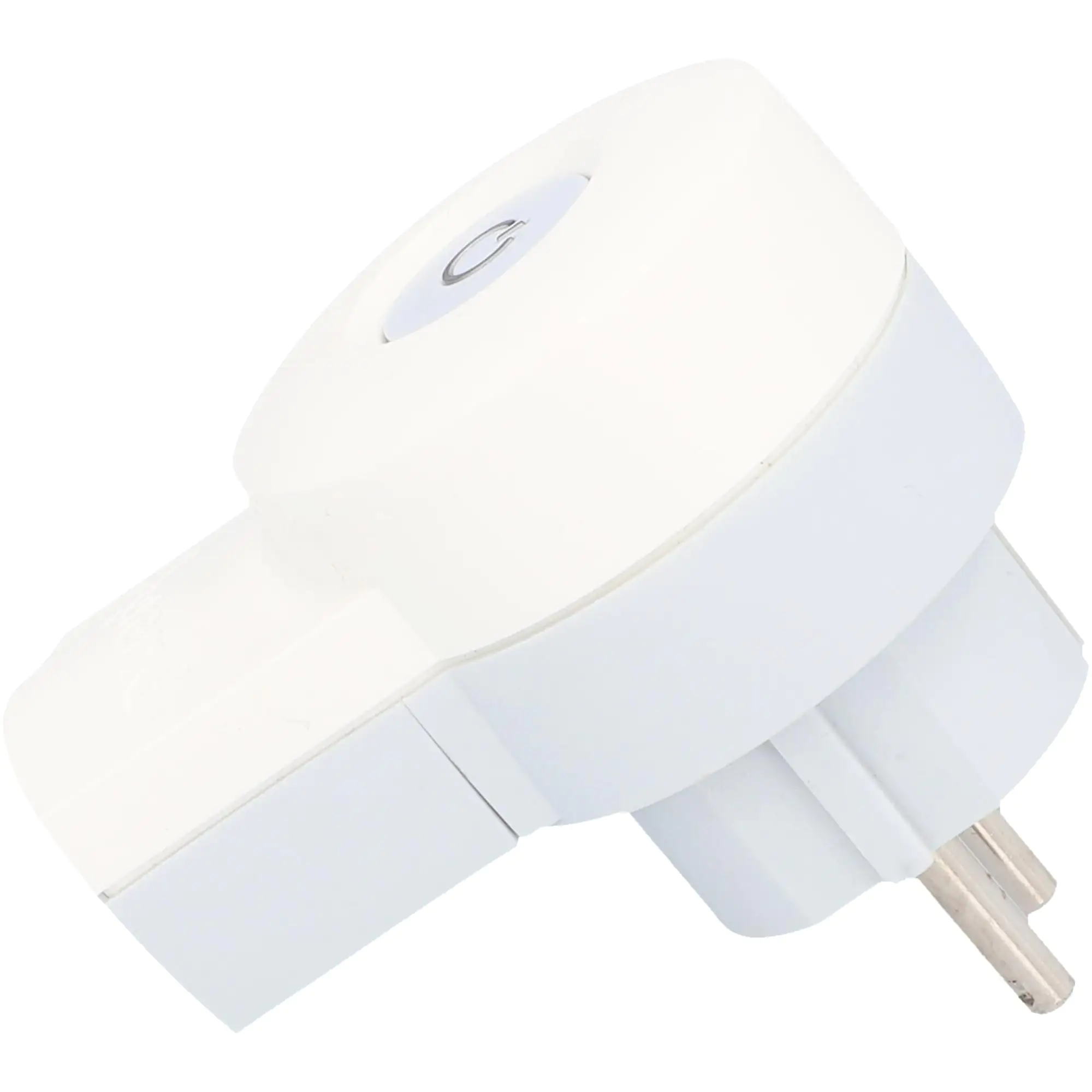 LEGRAND Schutzkontakt-Stecker Schalter beleuchtet weiß