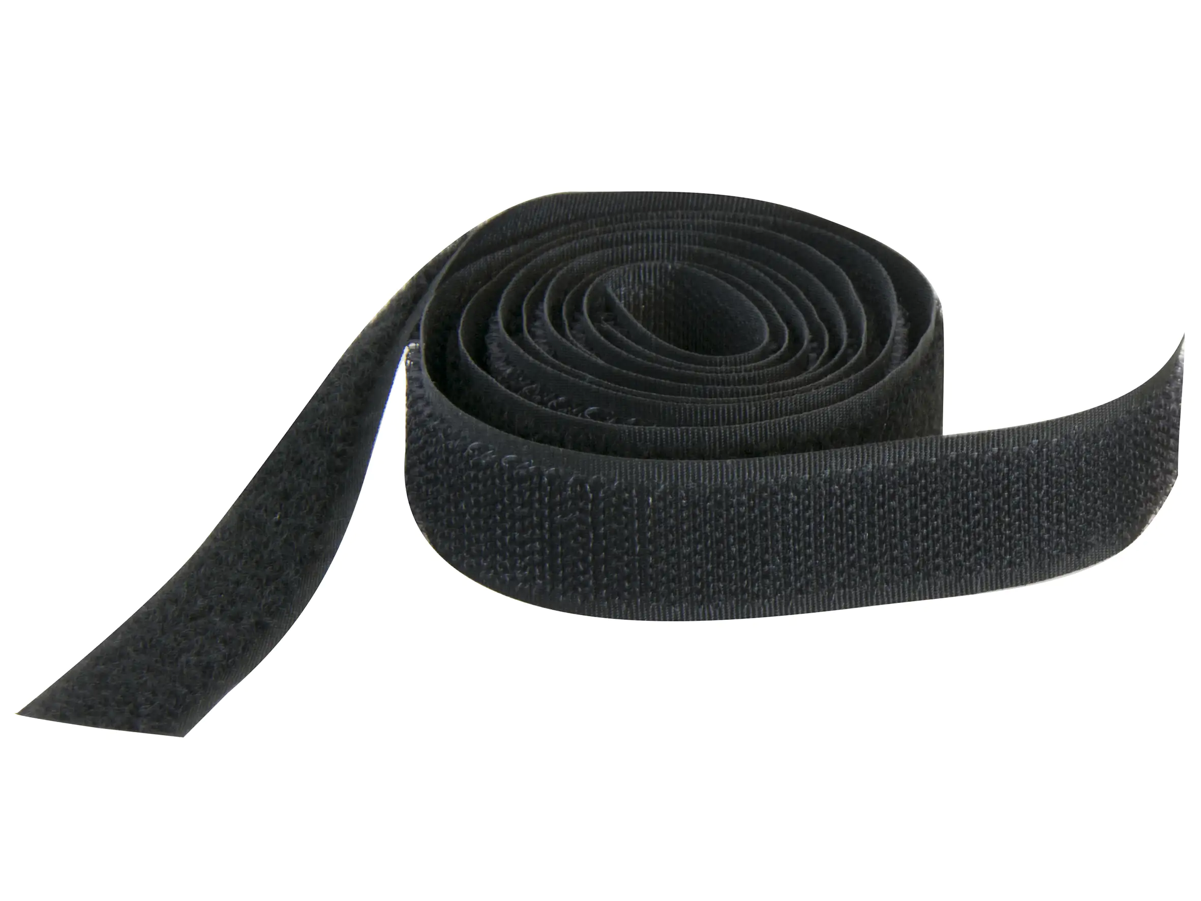Nespoli Klettband 2 x 60 cm, schwarz