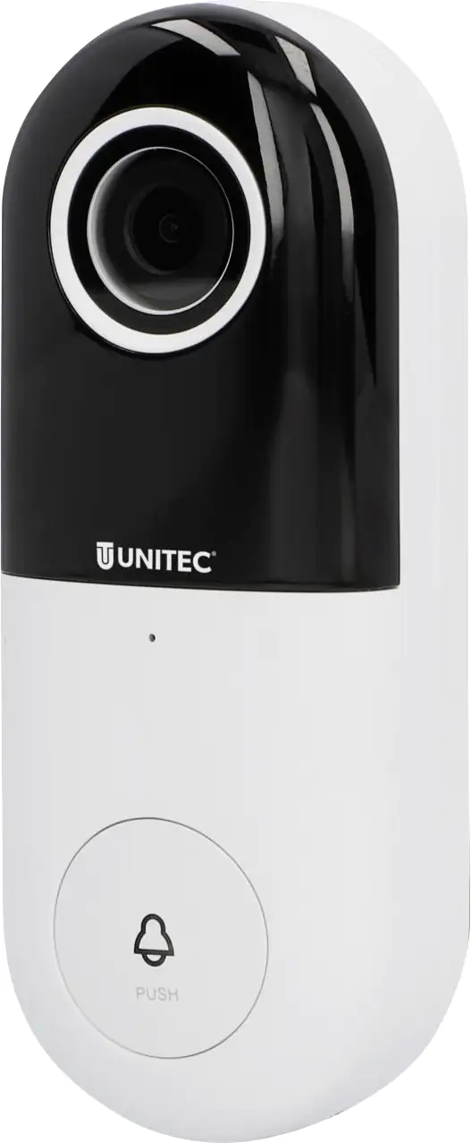 Unitec WIFI Türkamera Festverdrahtet inkl. Funkgong, Kamera