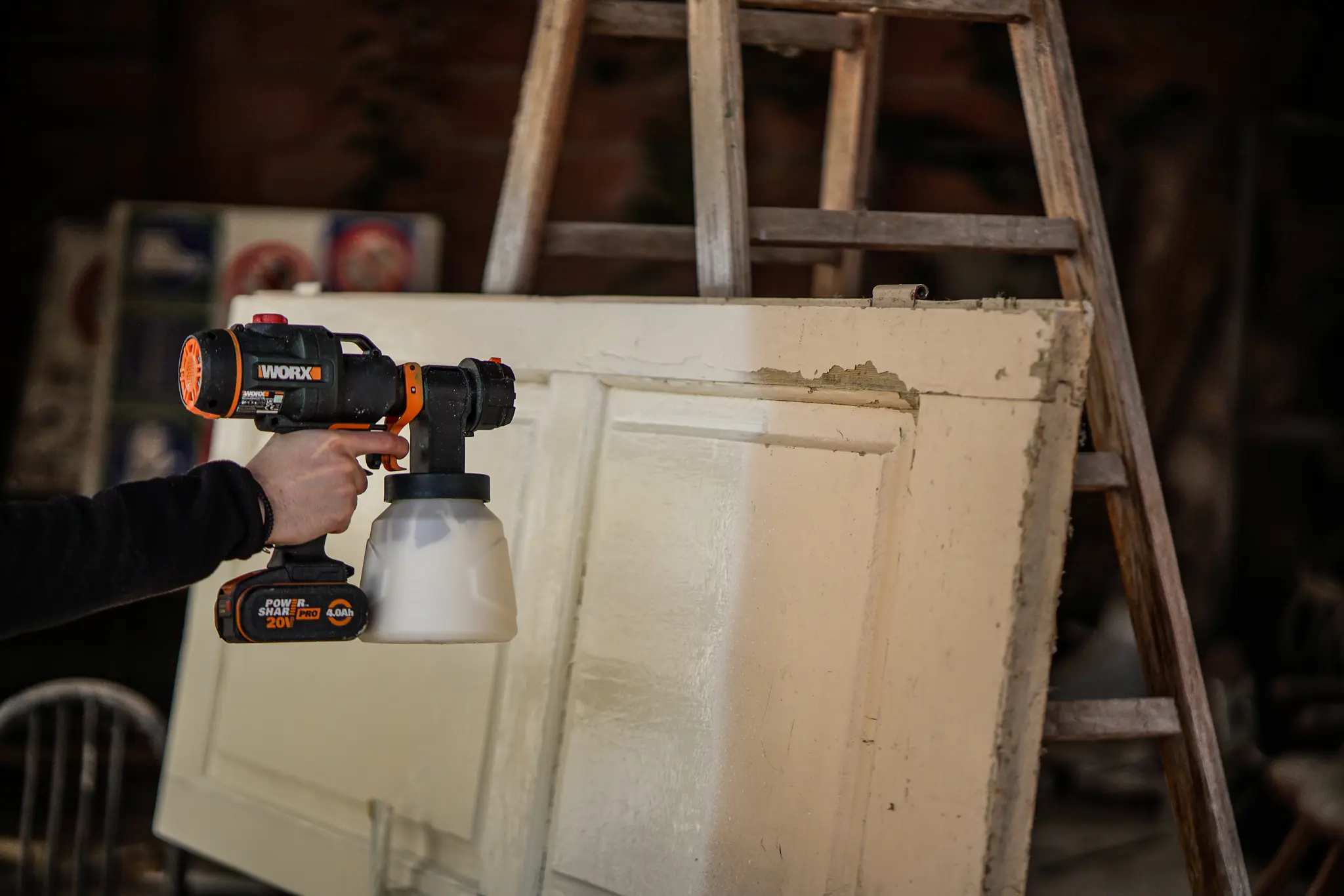 Worx NITRO Akku-Farbsprühgerät WX020.9  20 V Solo