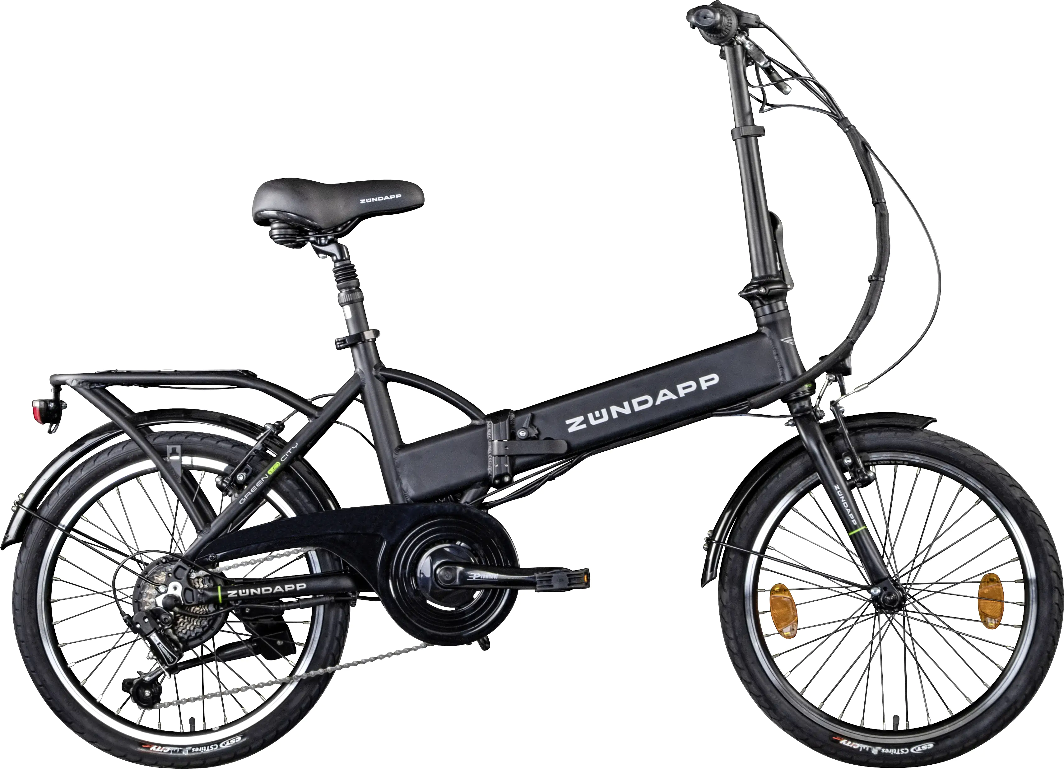 Zündapp E-Bike Faltrad Green 1.0 Unisex 20 Zoll 6-Gang 270 Wh schwarz