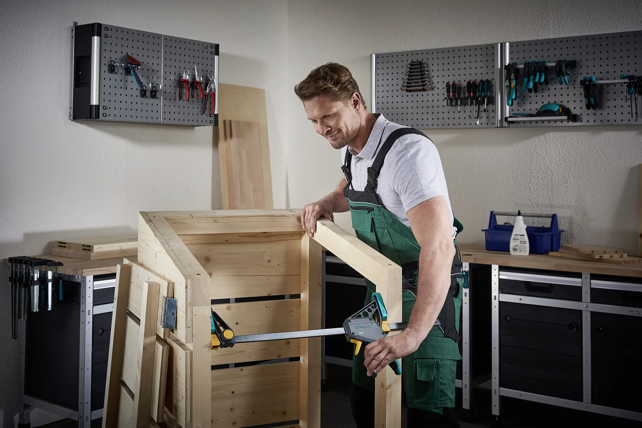 Wolfcraft Einhandzwinge EHZ Pro 100-300 300 x 100 mm