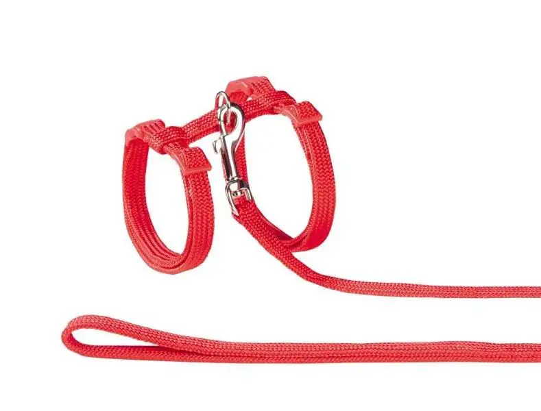 Nobby Katzengeschirr 27 - 47 cm rot