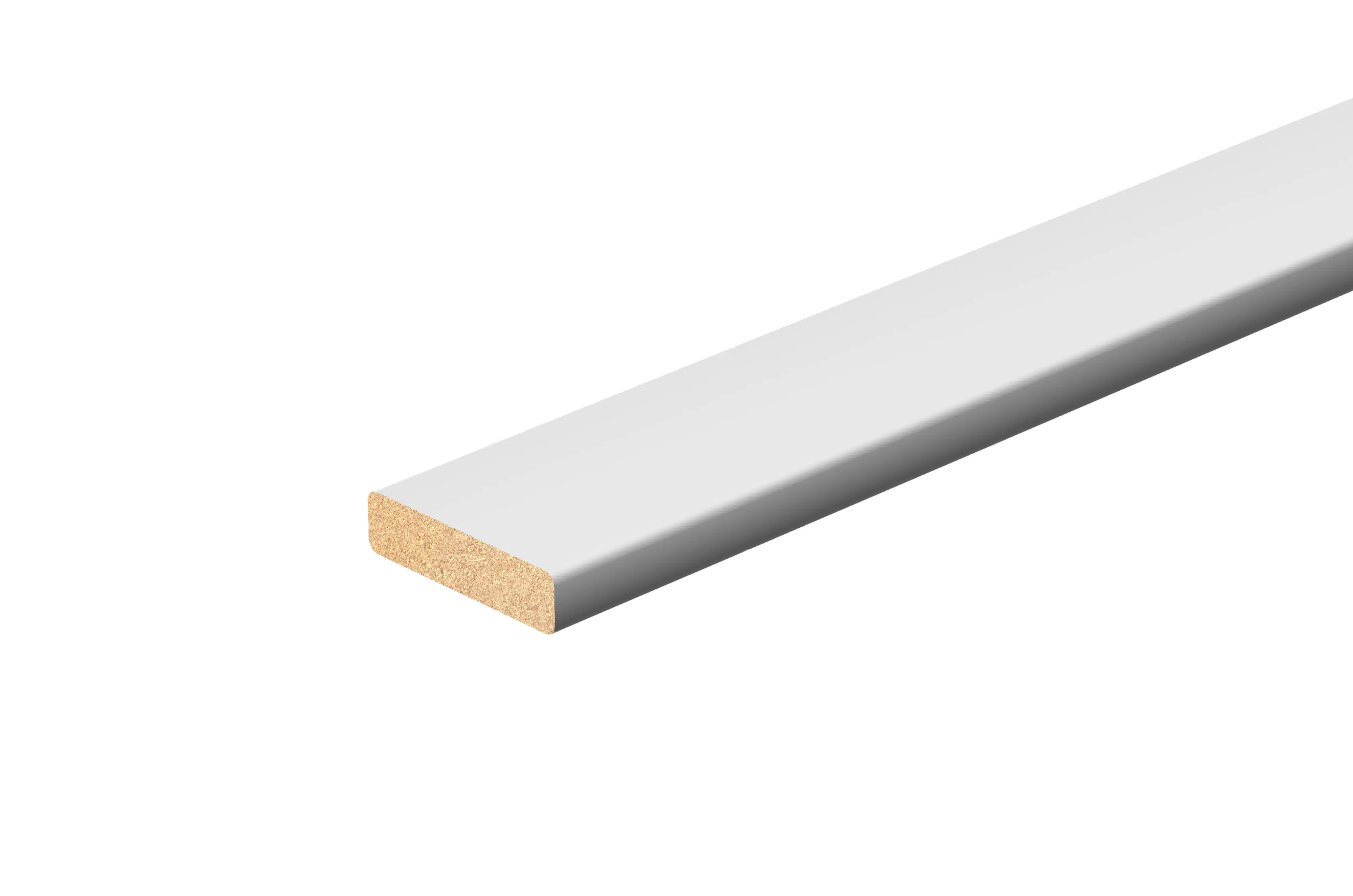 Neuhofer Lamelle Raumtrenner 267 x 8,8 cm weiß